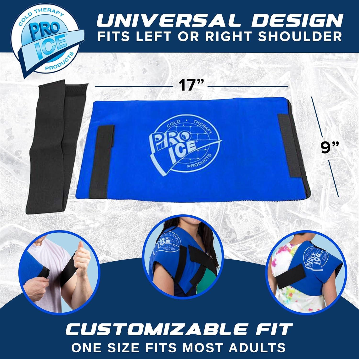 Pro Ice Hielo Reutilizable XL para Hombro - Terapia Fría