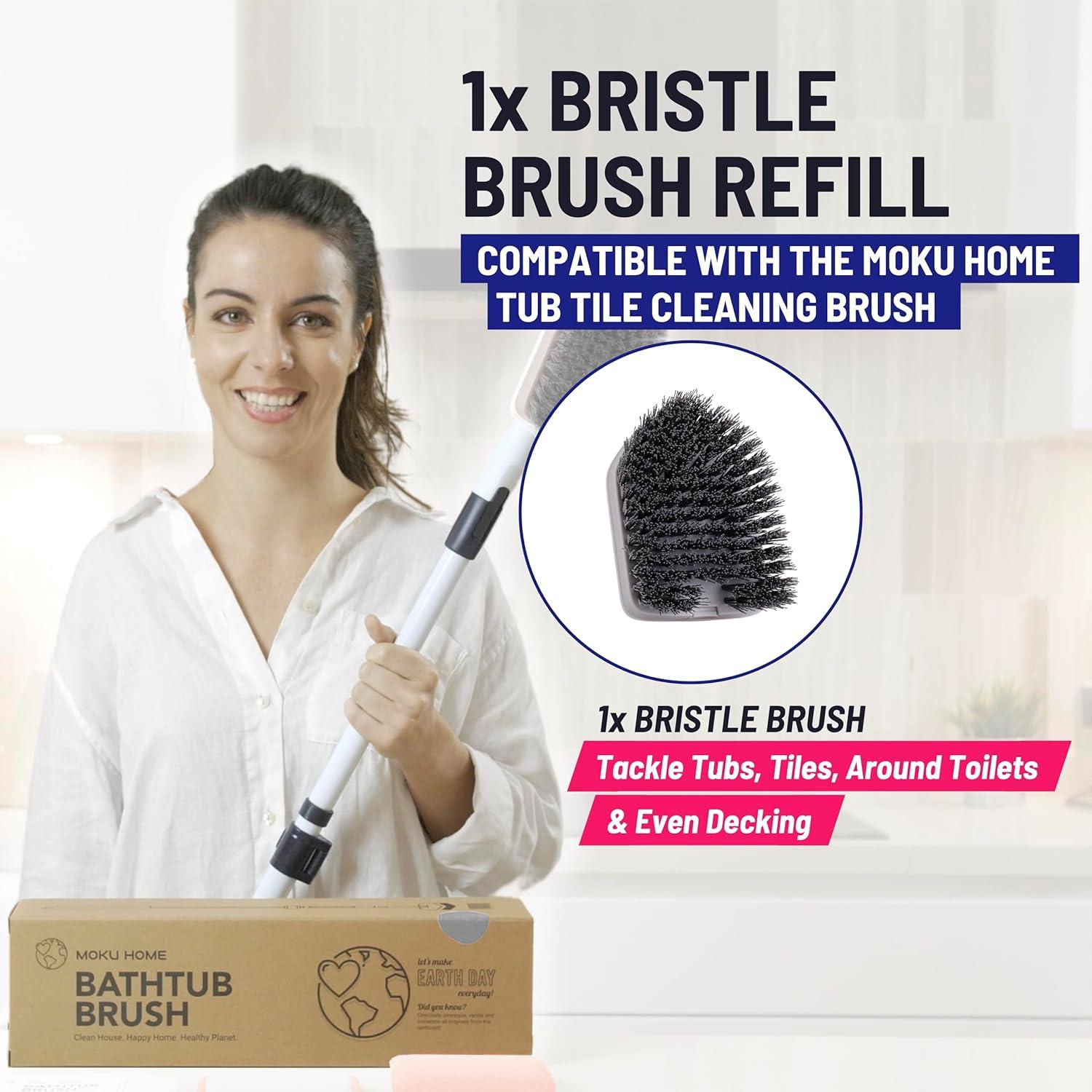 Cepillo de Cerdas Moku Home para Limpiador de Ducha 15 cm