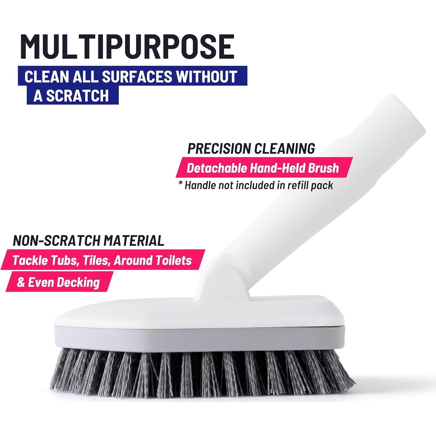 Cepillo de Cerdas Moku Home para Limpiador de Ducha 15 cm