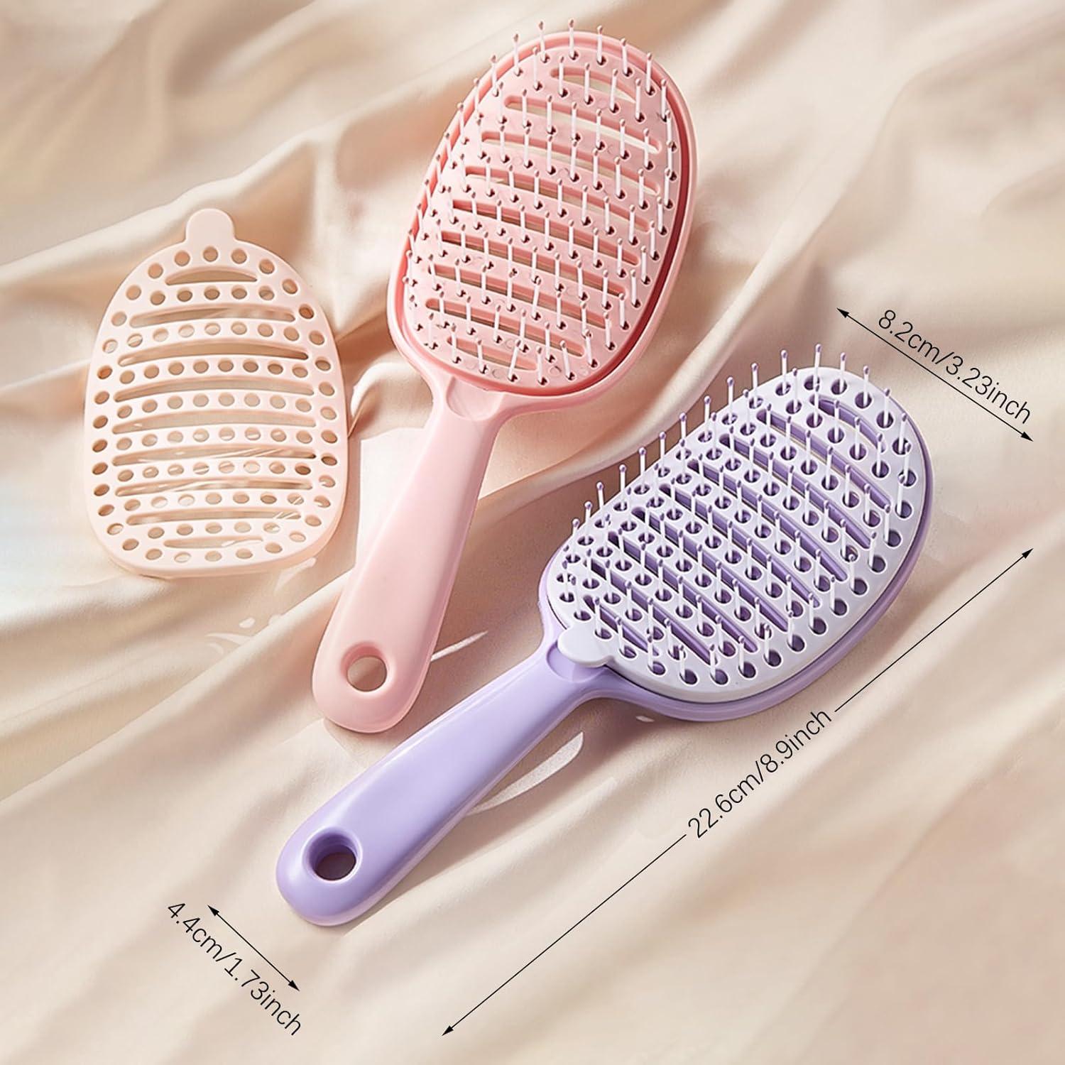 Cepillo Desenredante Ventilado AGLOO - Secado Rápido y Unisex