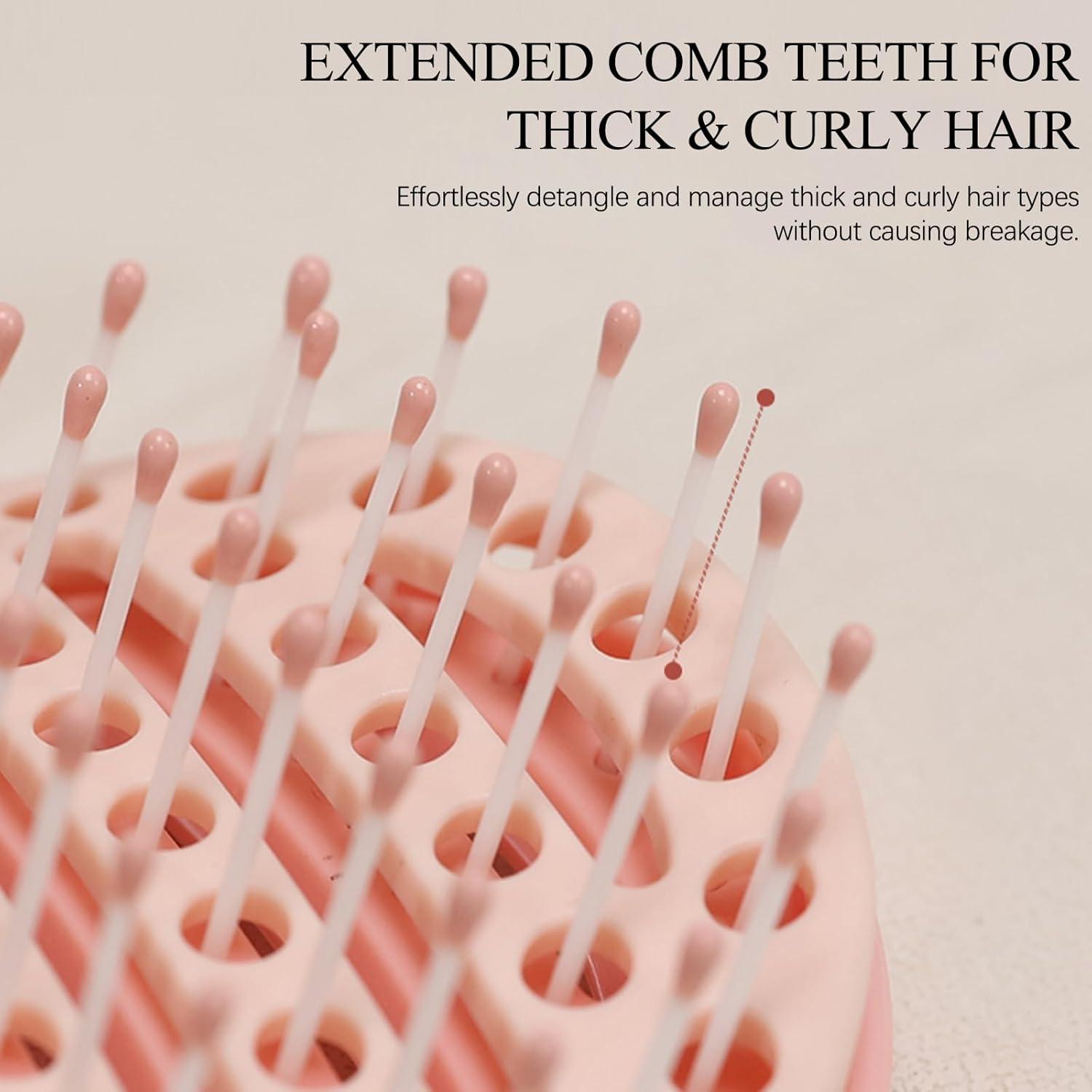 Cepillo Desenredante Ventilado AGLOO - Secado Rápido y Unisex