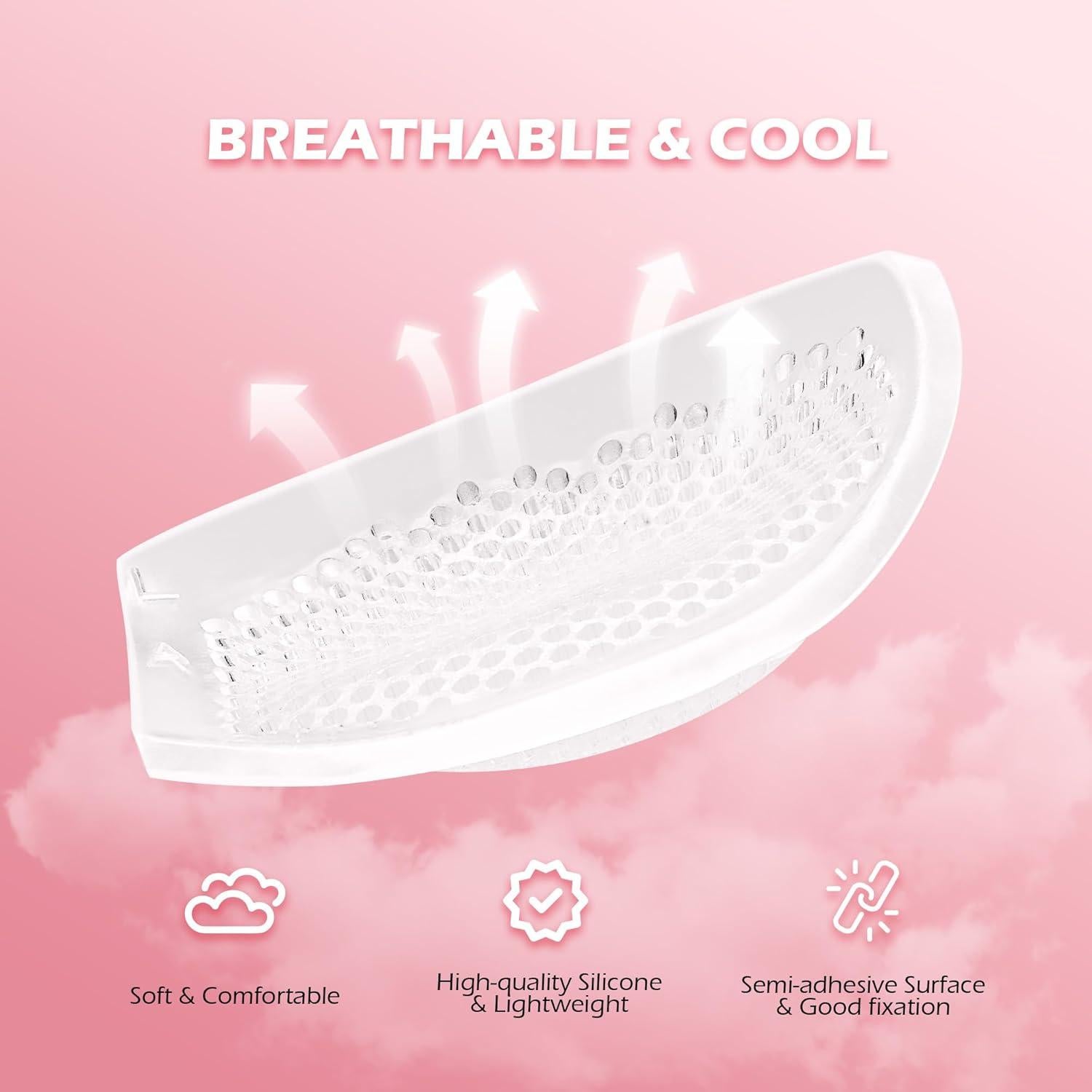 Yofidra Inserciones de Silicona Aumentadoras de Senos 2 Tazas