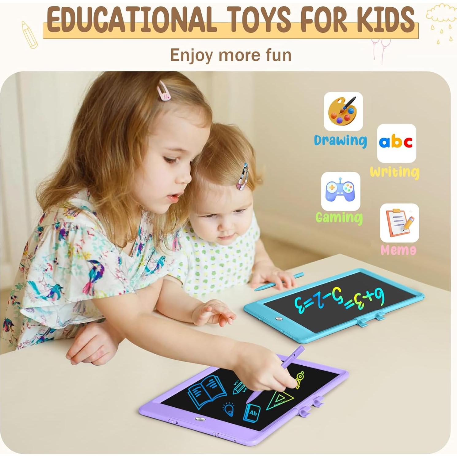 Tableta de Dibujo LCD Kidopire 8.5" Reutilizable 2Pack