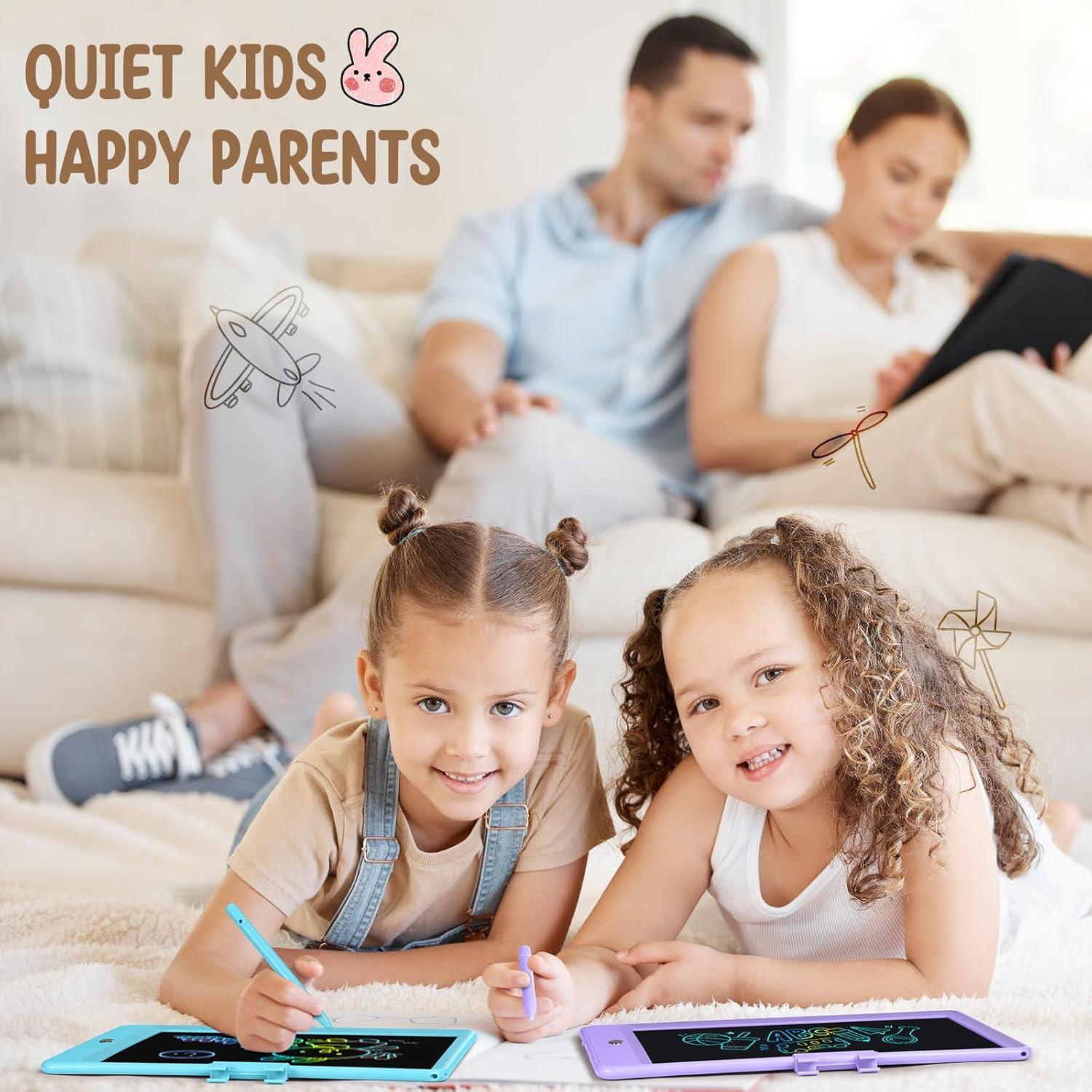 Tableta de Dibujo LCD Kidopire 8.5" Reutilizable 2Pack