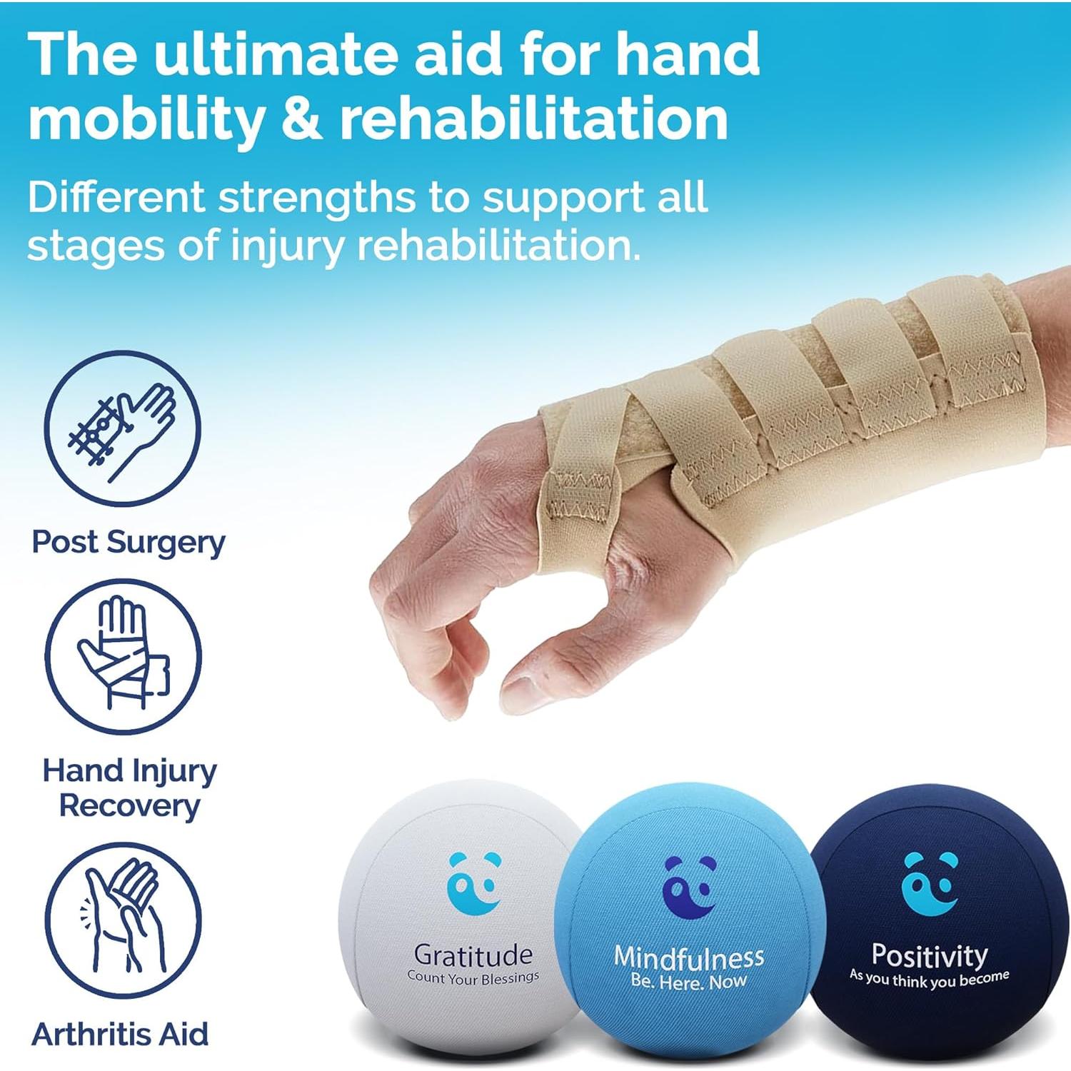 Bolas de Estrés MindPanda - 3 Densidades para Alivio