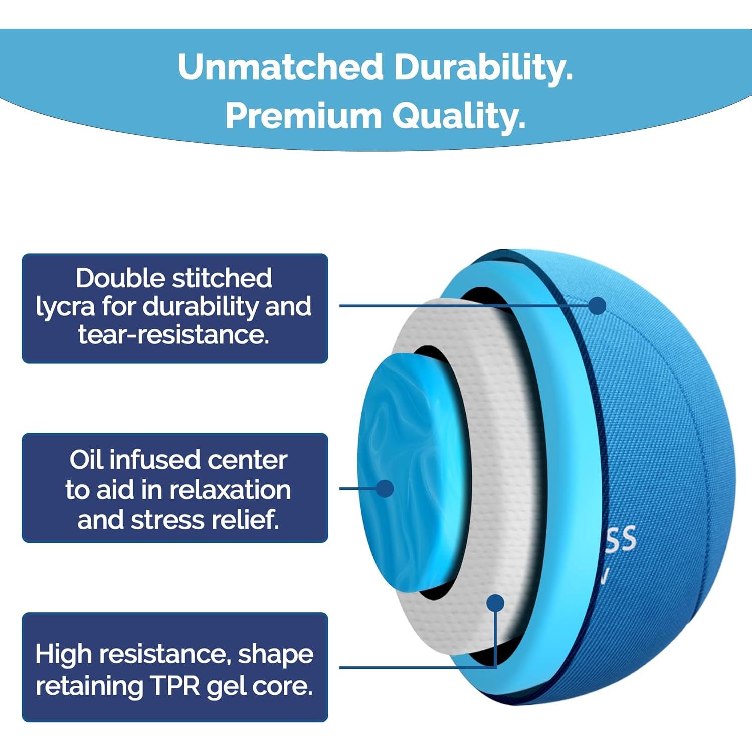 Bolas de Estrés MindPanda - 3 Densidades para Alivio