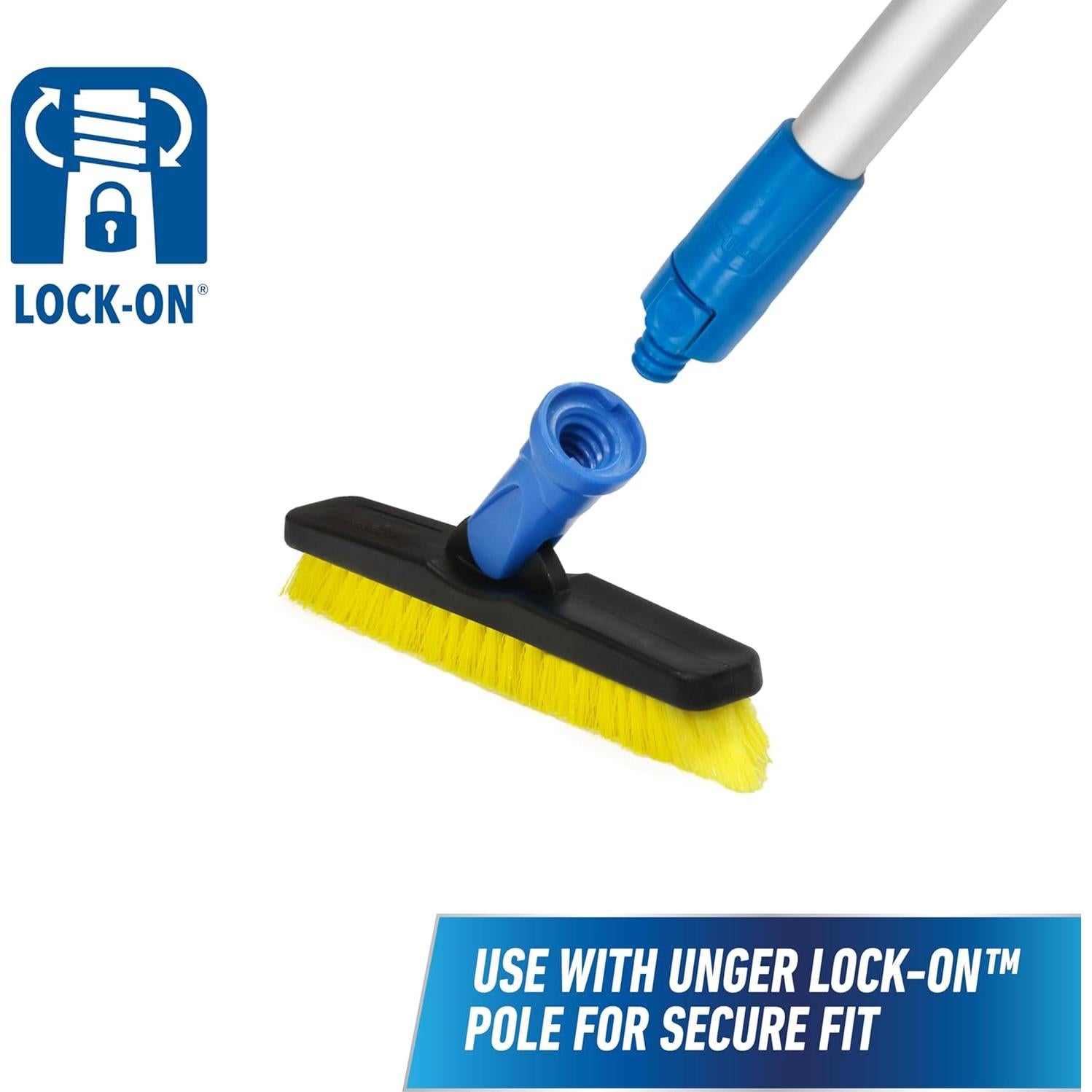 Cepillo de limpieza de lechada Unger - Giratorio 13.97 cm