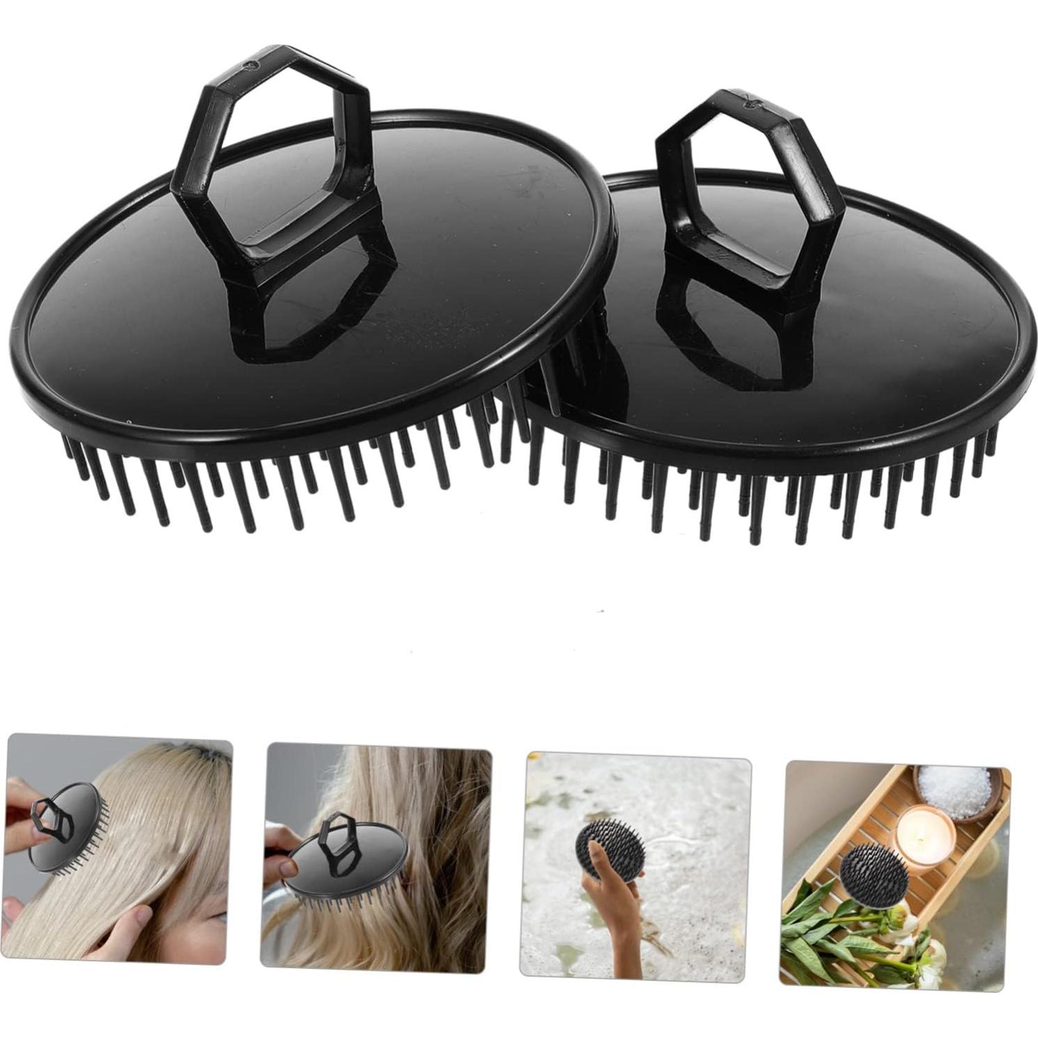 10 Cepillos Exfoliadores de Cuero Cabelludo CORHAD - Masaje y Limpieza