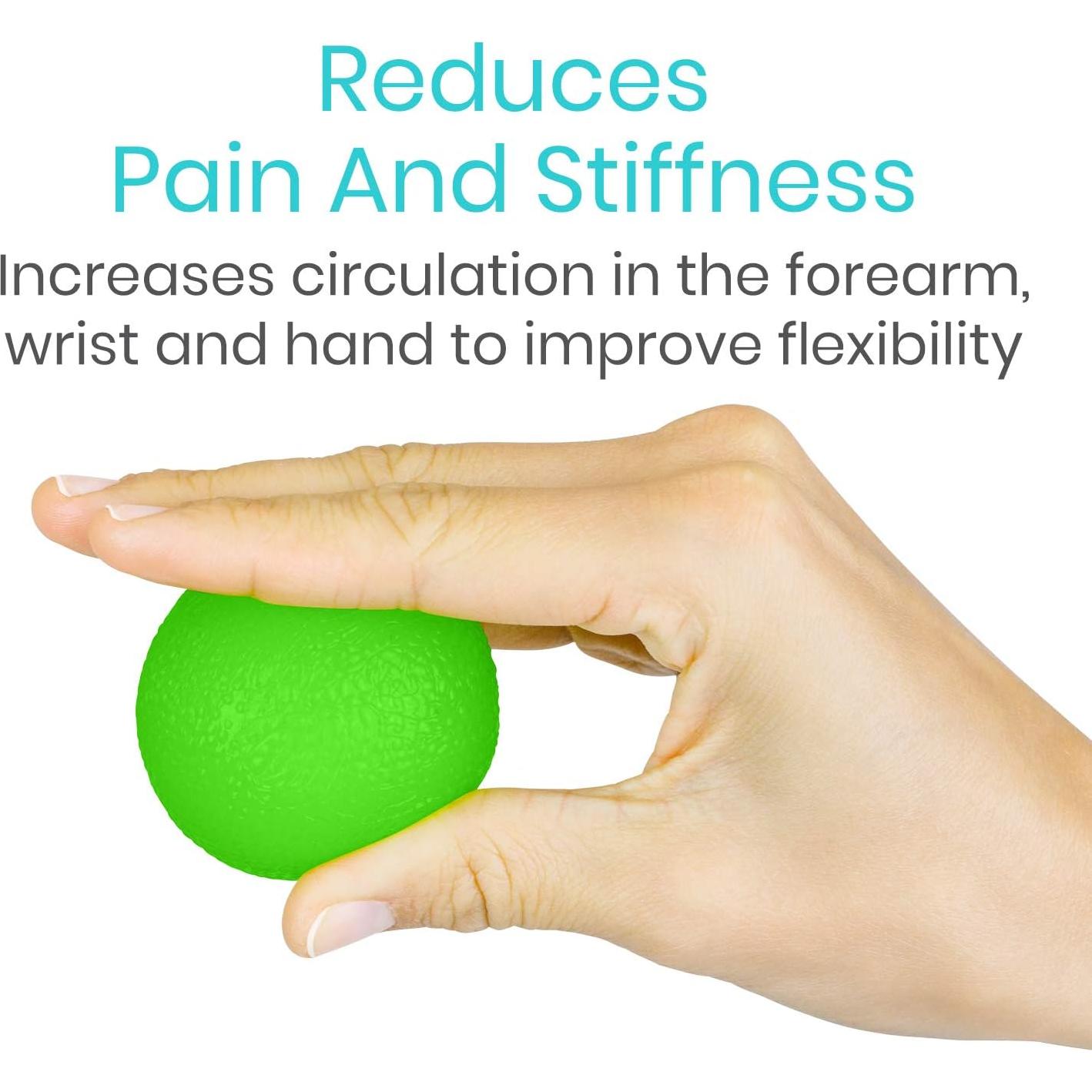 Bolas Squeeze Vive RHB1031 para Terapia de Mano - 4 Resistencias