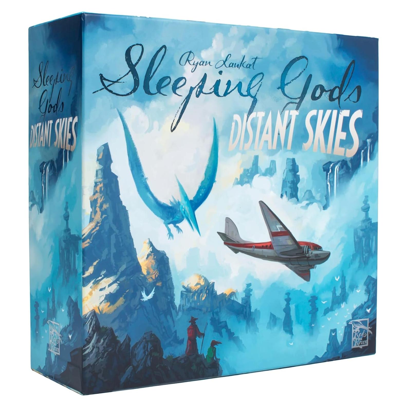 Sleeping Gods Cielos Distantes Red Raven - Juego de Mesa 1-4 Jugadores