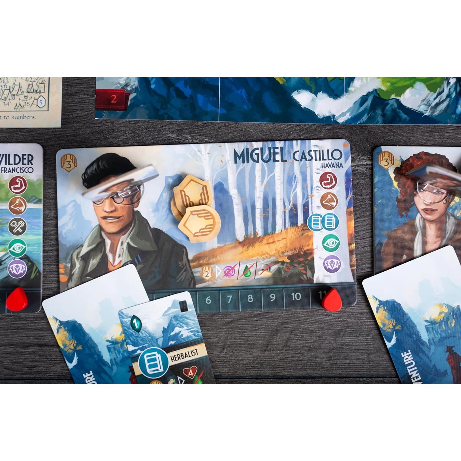 Sleeping Gods Cielos Distantes Red Raven - Juego de Mesa 1-4 Jugadores