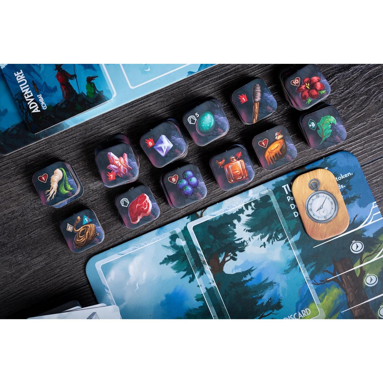 Sleeping Gods Cielos Distantes Red Raven - Juego de Mesa 1-4 Jugadores