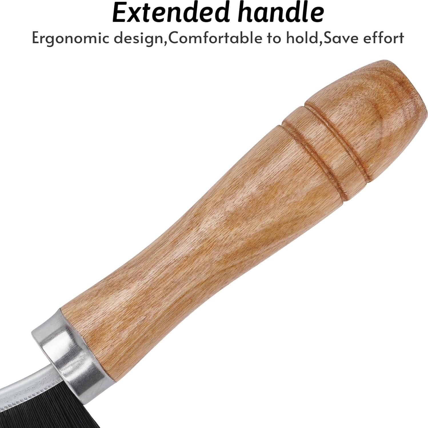 Cepillo de limpieza de ranuras Haomaomao 30 cm cerdas duras