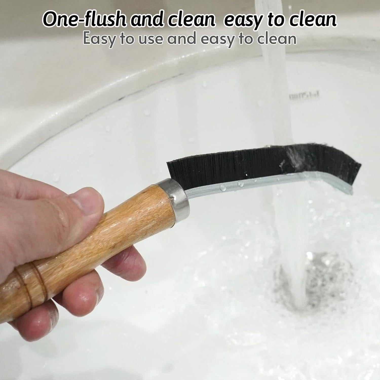 Cepillo de limpieza de ranuras Haomaomao 30 cm cerdas duras