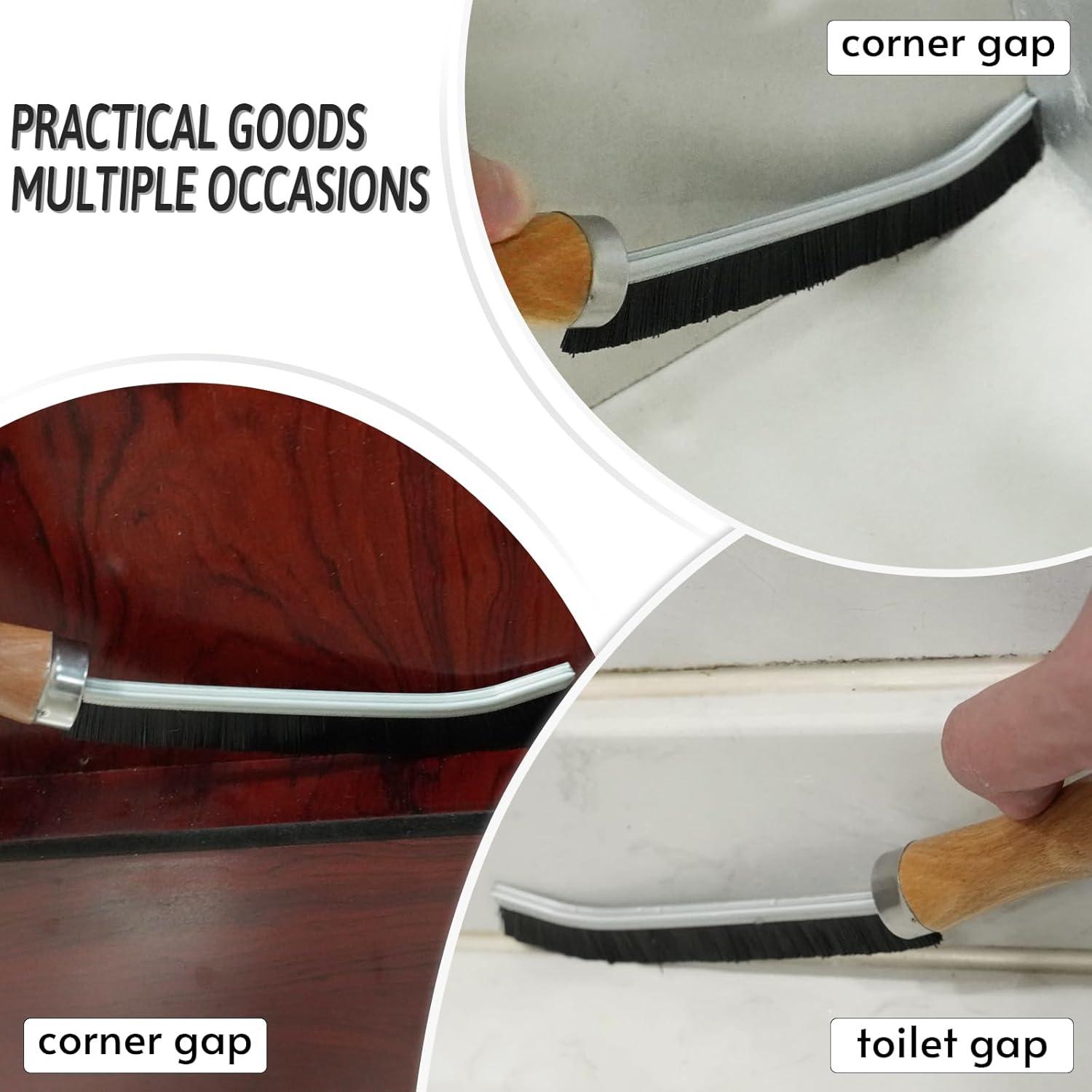 Cepillo de limpieza de ranuras Haomaomao 30 cm cerdas duras