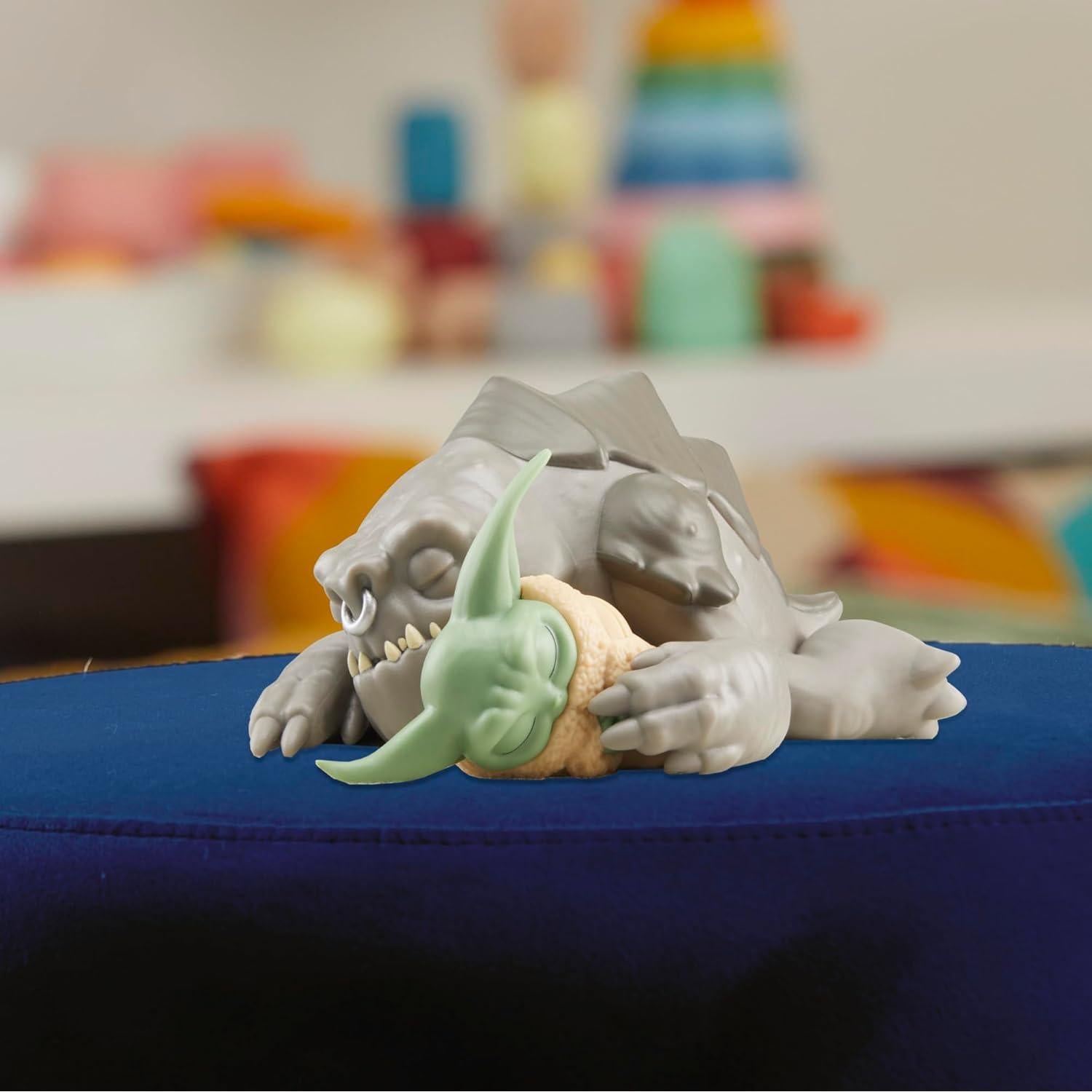 Pack Cazarrecompensas Star Wars Hasbro Rancor y Grogu 5.5 cm