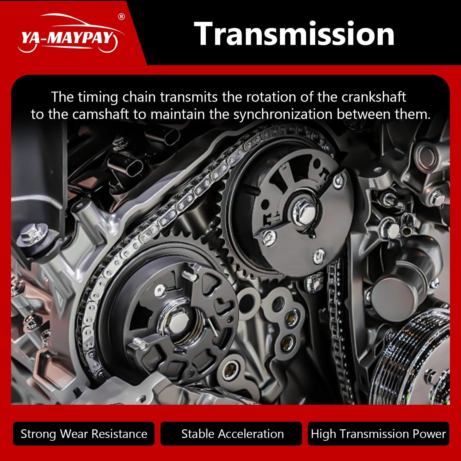 Kit de Cadena de Tiempo YA-MAYPAY para Toyota 1.6L 1.8L