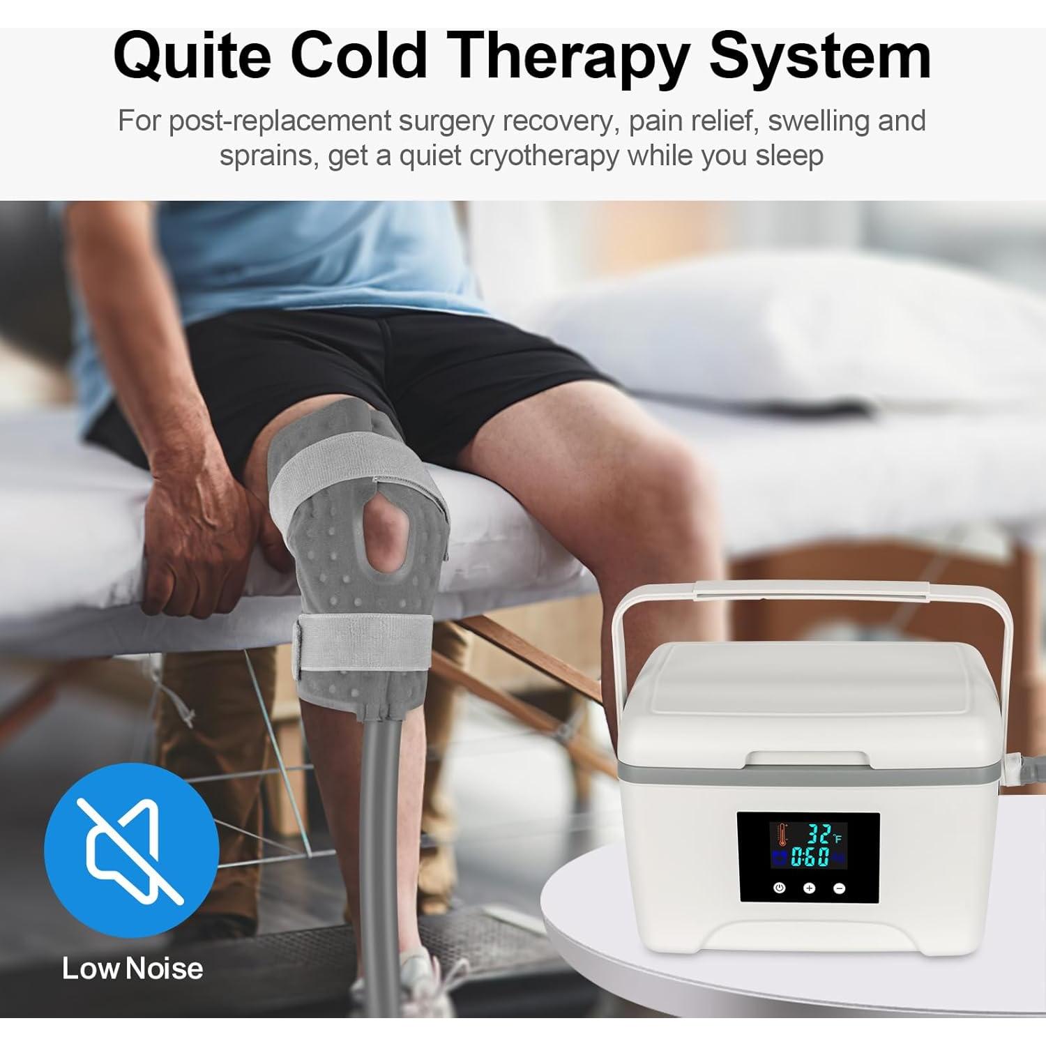 Máquina de Hielo para Rodilla Egfvcbo 9L con Temporizador