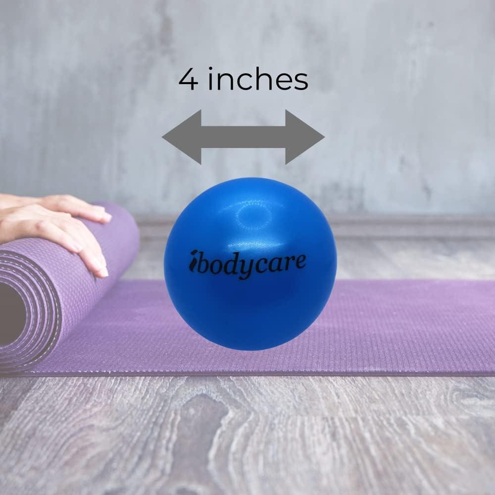 Mini Bola Inflable de 10 cm ibodycare para Pilates y Fitness