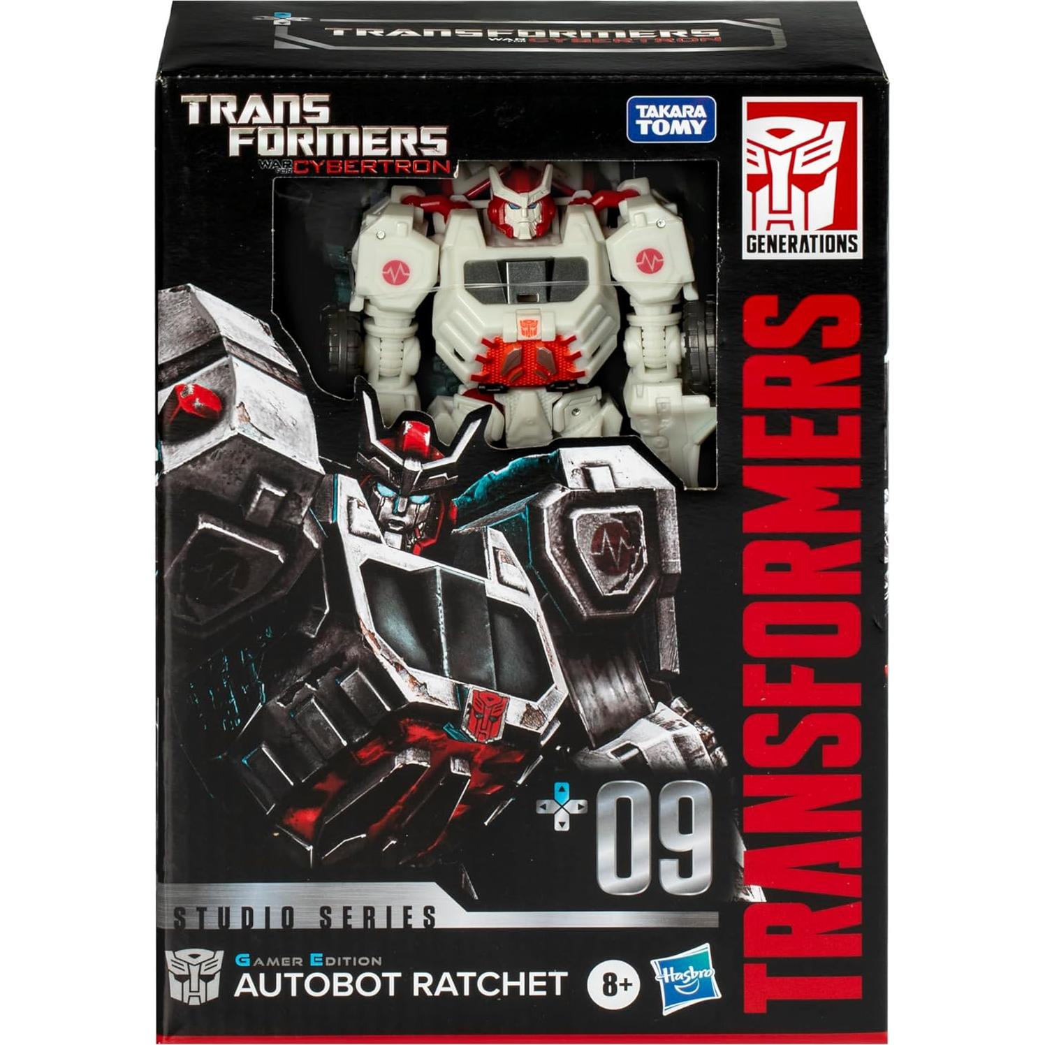 Transformers Juguete Ratchet Edición Gamer 16.5 cm Hasbro