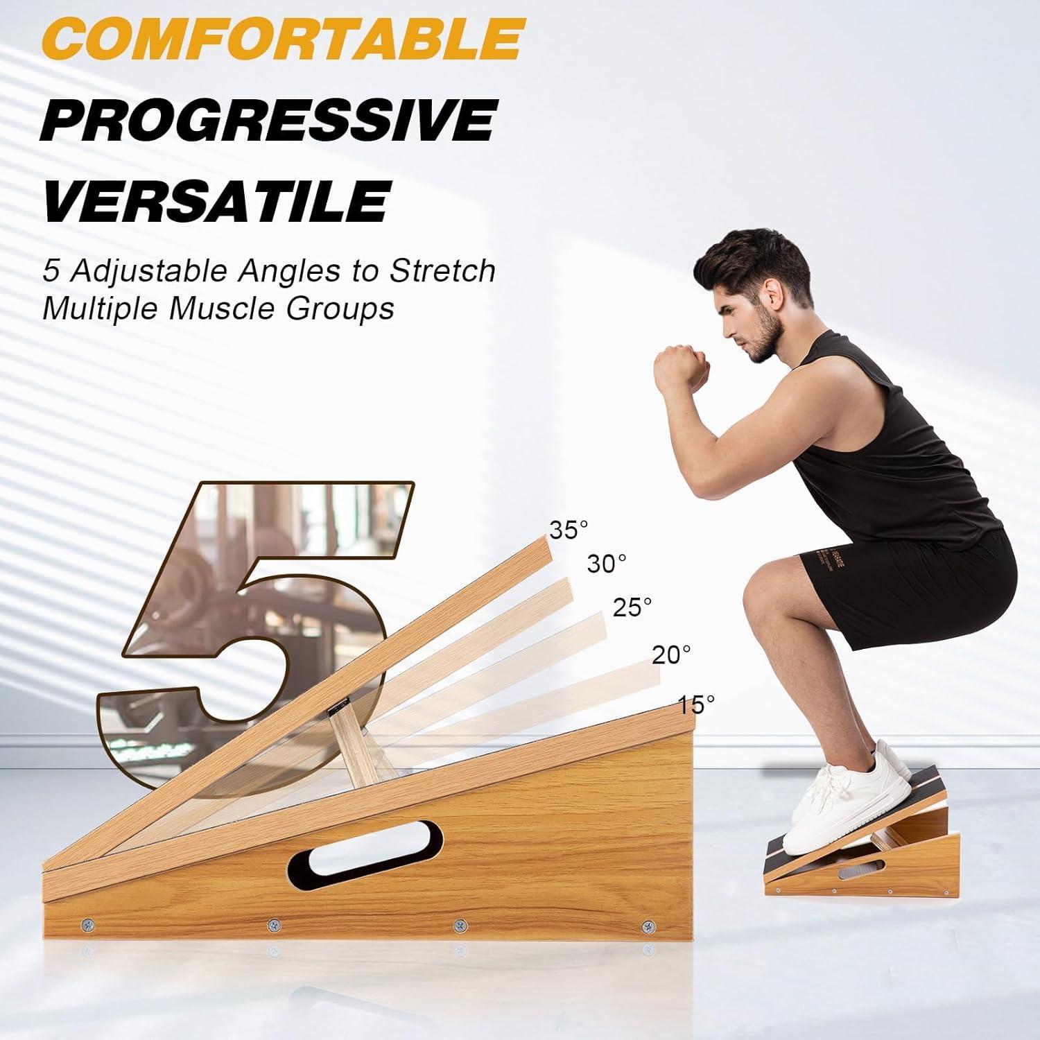 Tablero Inclinado STRONGPAL Ajustable para Estiramientos