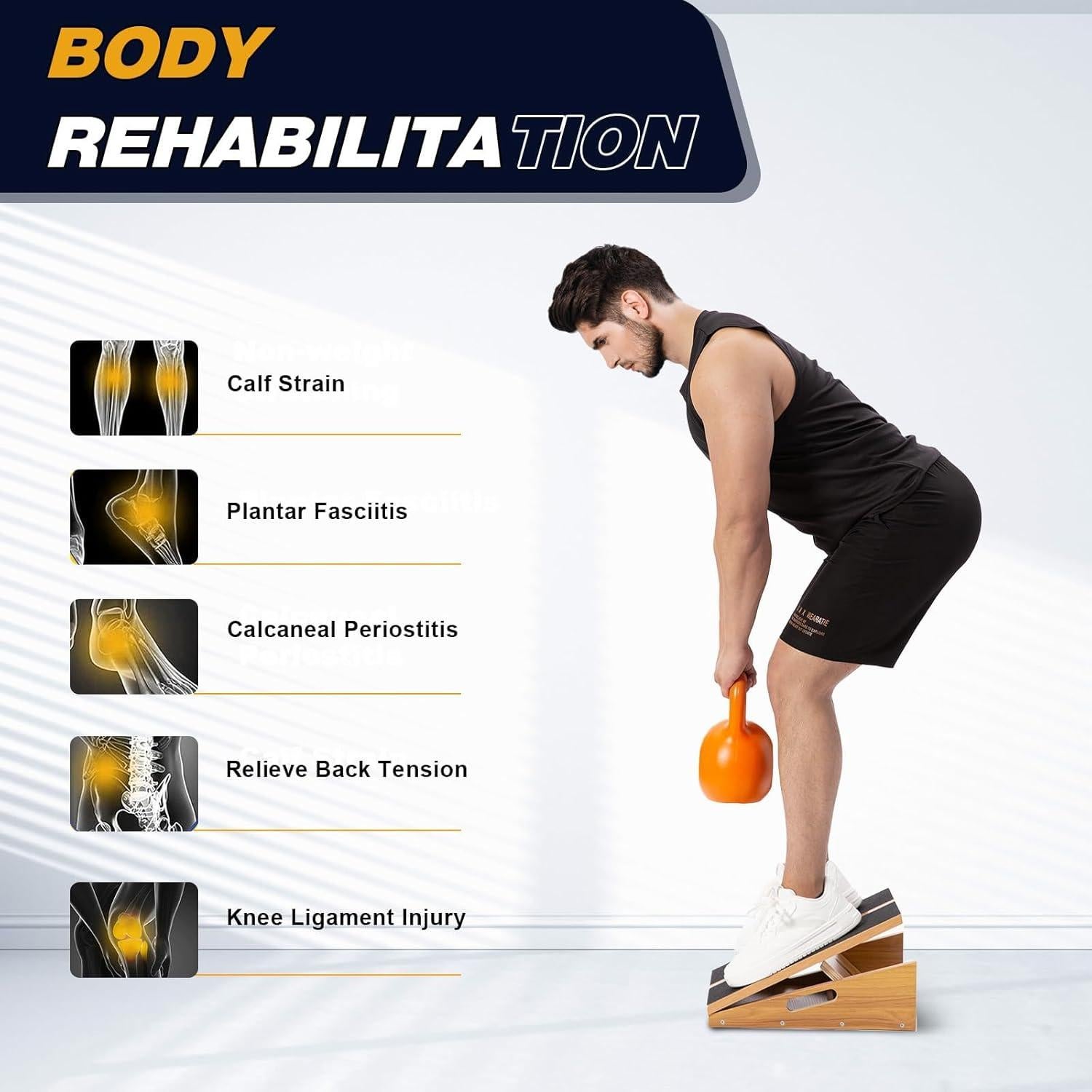 Tablero Inclinado STRONGPAL Ajustable para Estiramientos