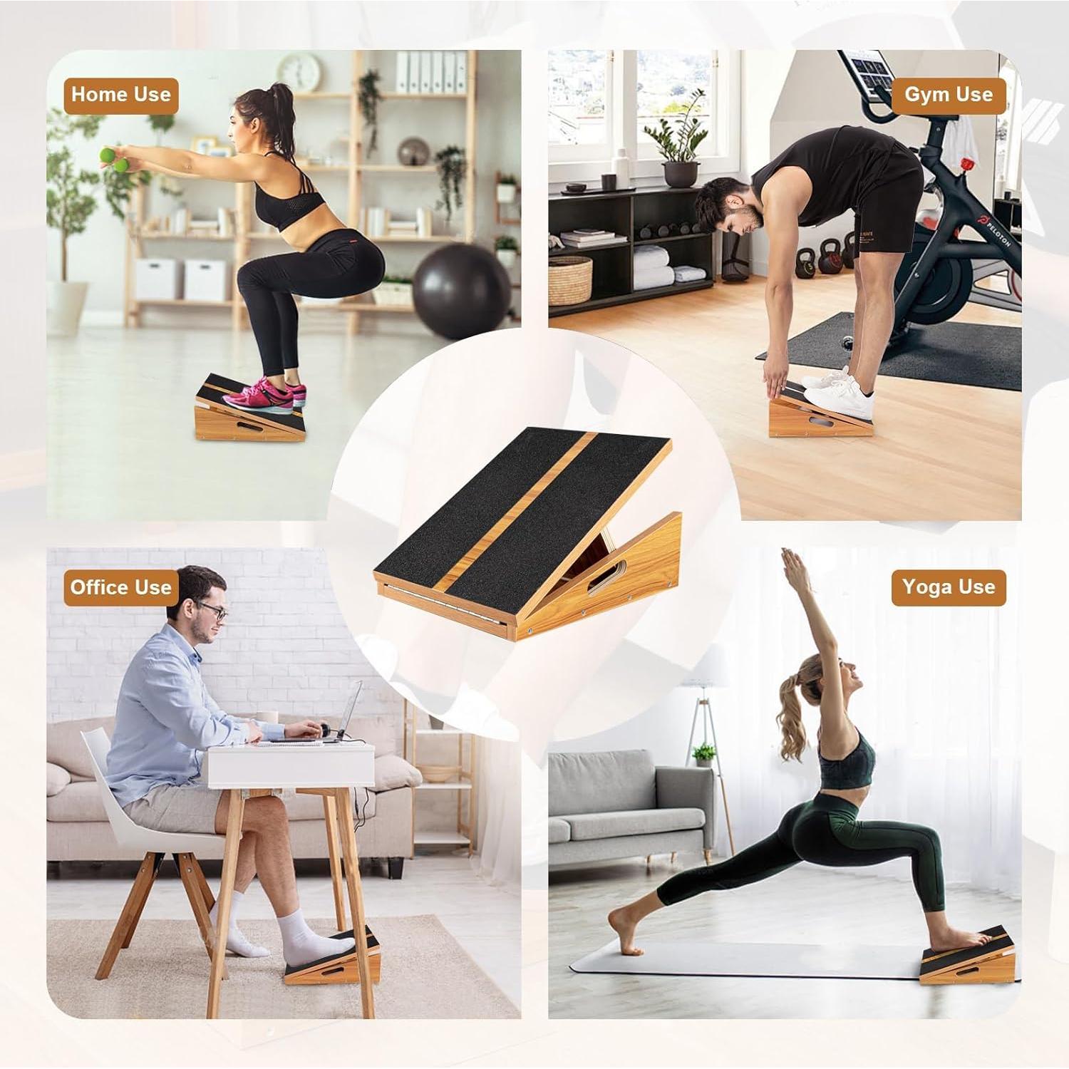 Tablero Inclinado STRONGPAL Ajustable para Estiramientos