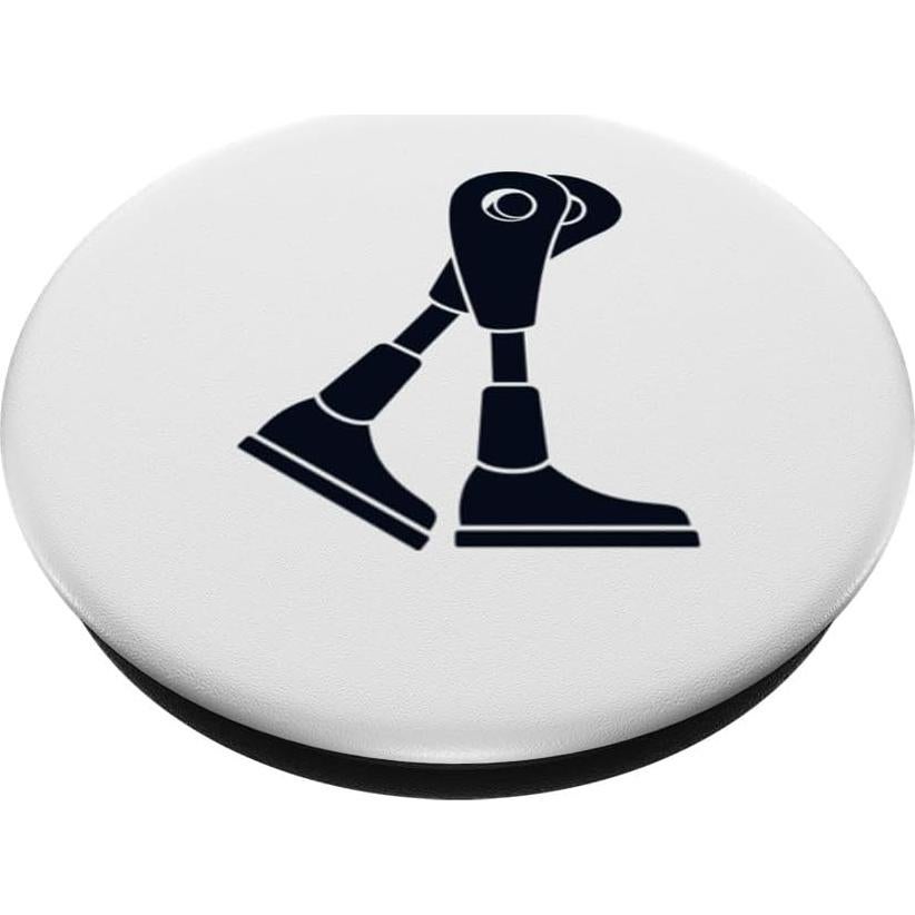 PopSocket Estándar Negro para Prótesis de Pierna - PopSockets