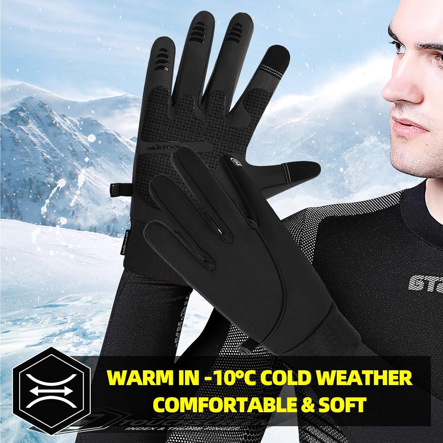 Guantes Térmicos Impermeables Suneed para Invierno - Negros
