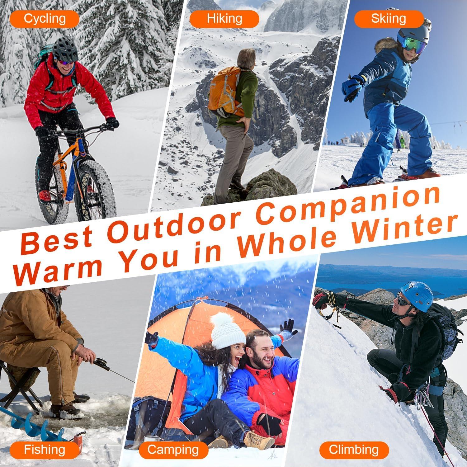 Calcetines Calentados Eléctricos JUGEVI HS24 Unisex 7000mAh