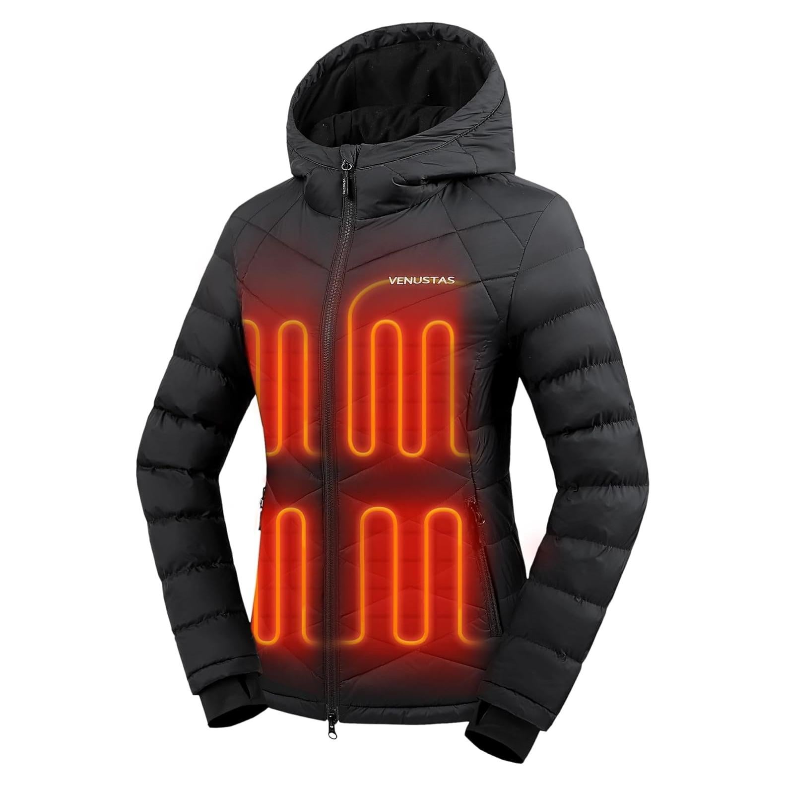 Chaqueta Térmica Acolchada Venustas para Mujeres con Batería