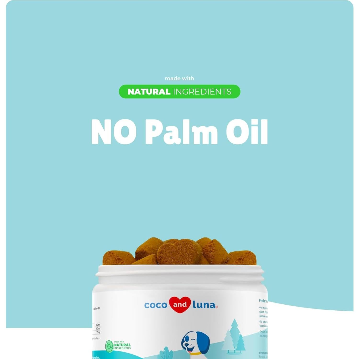 Probióticos para Perros Coco y Luna - Salud Digestiva 340g