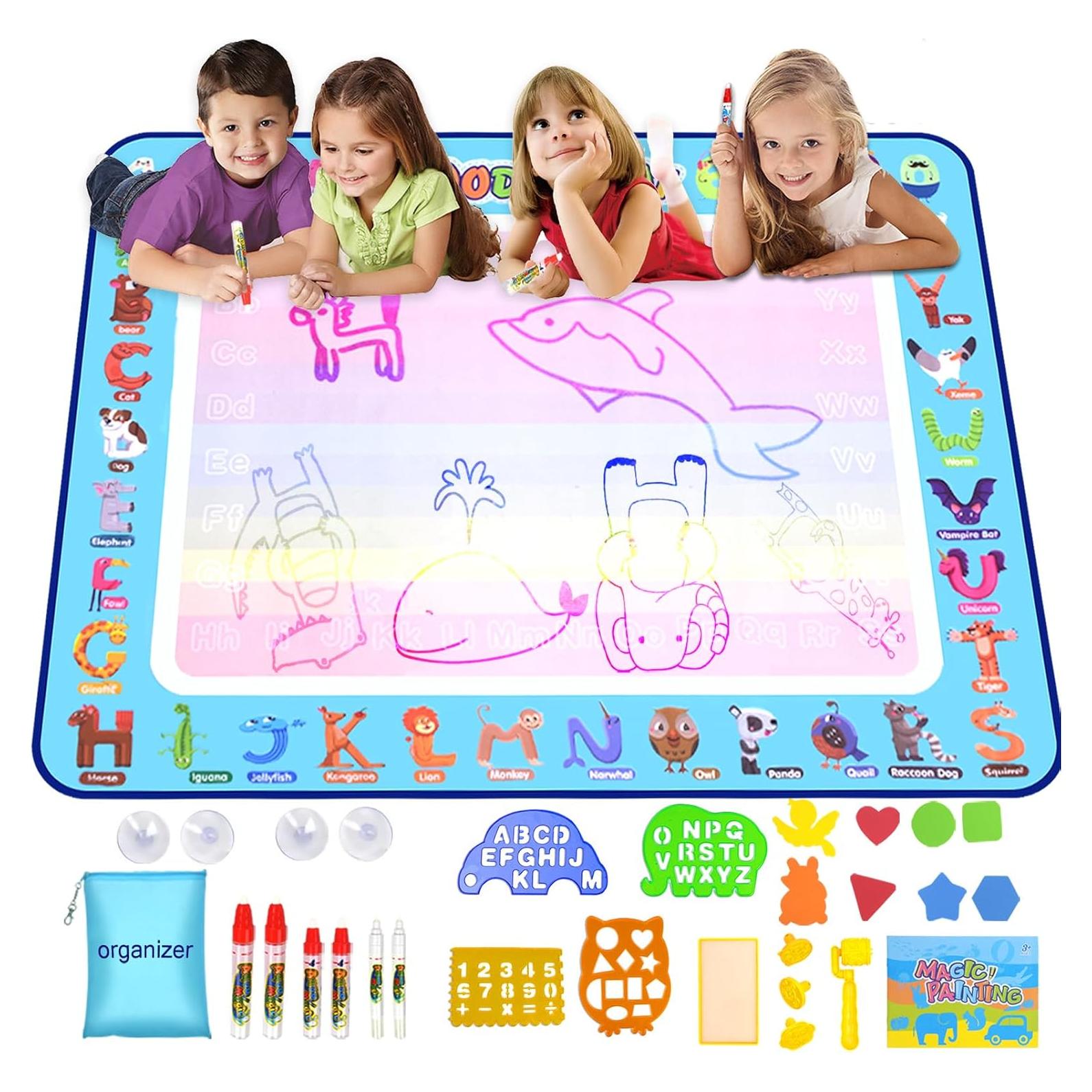 Alfombrilla Doodle de Agua MISERWE 101,6 x 81,3 cm