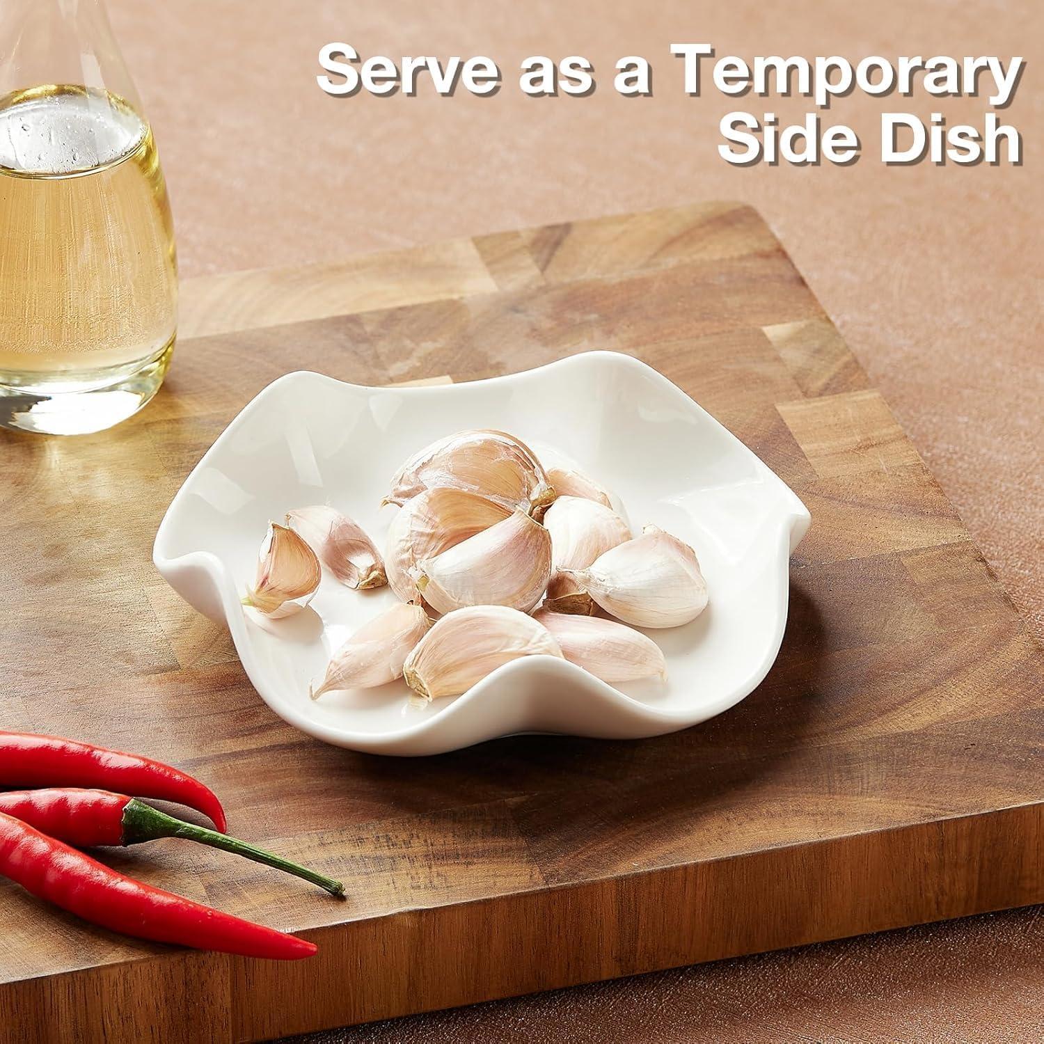 Soporte para Cucharas de Cerámica Qipecedm 13.5cm Blanco y Negro