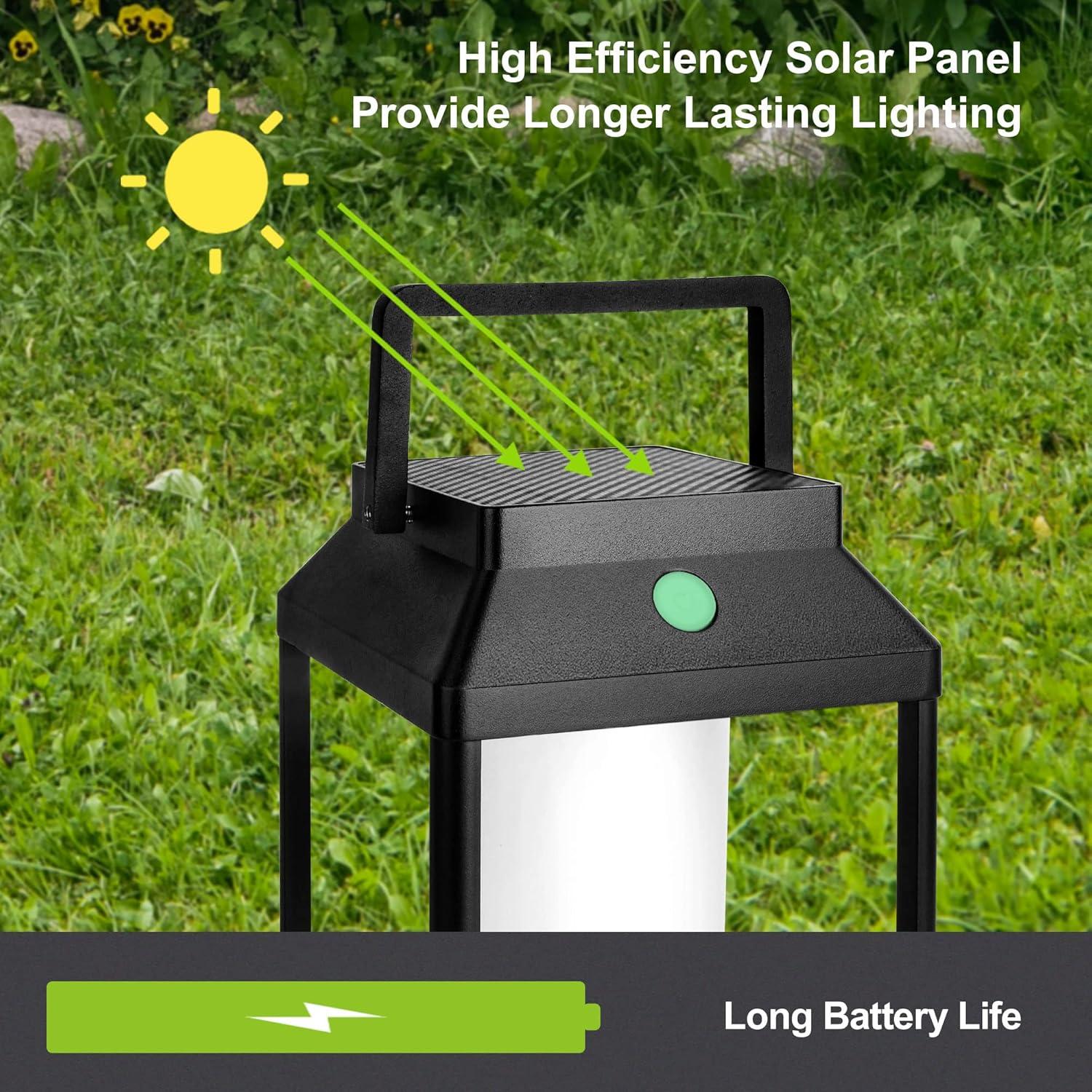 Lámpara Solar LED Portátil BRIMMEL 35W 3000K IP44 Recargable