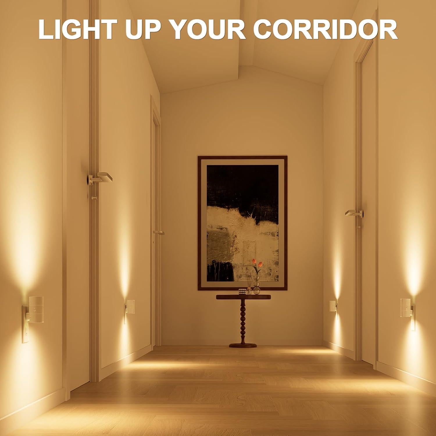 Luces Nocturnas Enchufadas NIORSUN 3 Modos Regulables 0-100LM