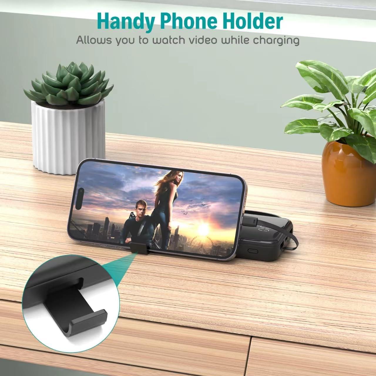 Cargador Portátil LJEHC 10000mAh USB-C 5 Salidas Carga Rápida