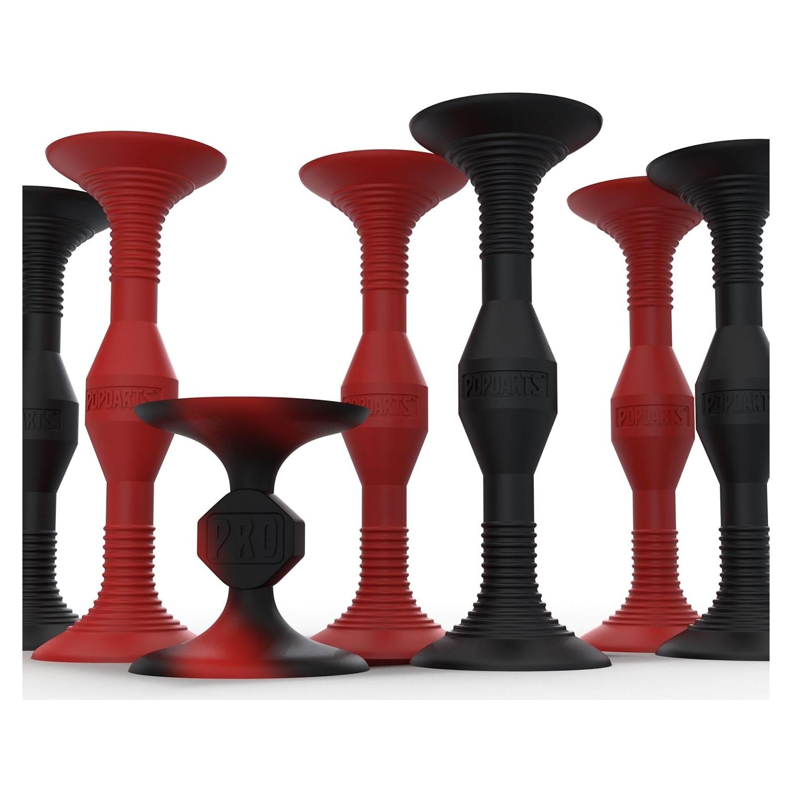 Juego Popdarts PRO Pack - Lanzamiento Ventosas Rojo y Negro