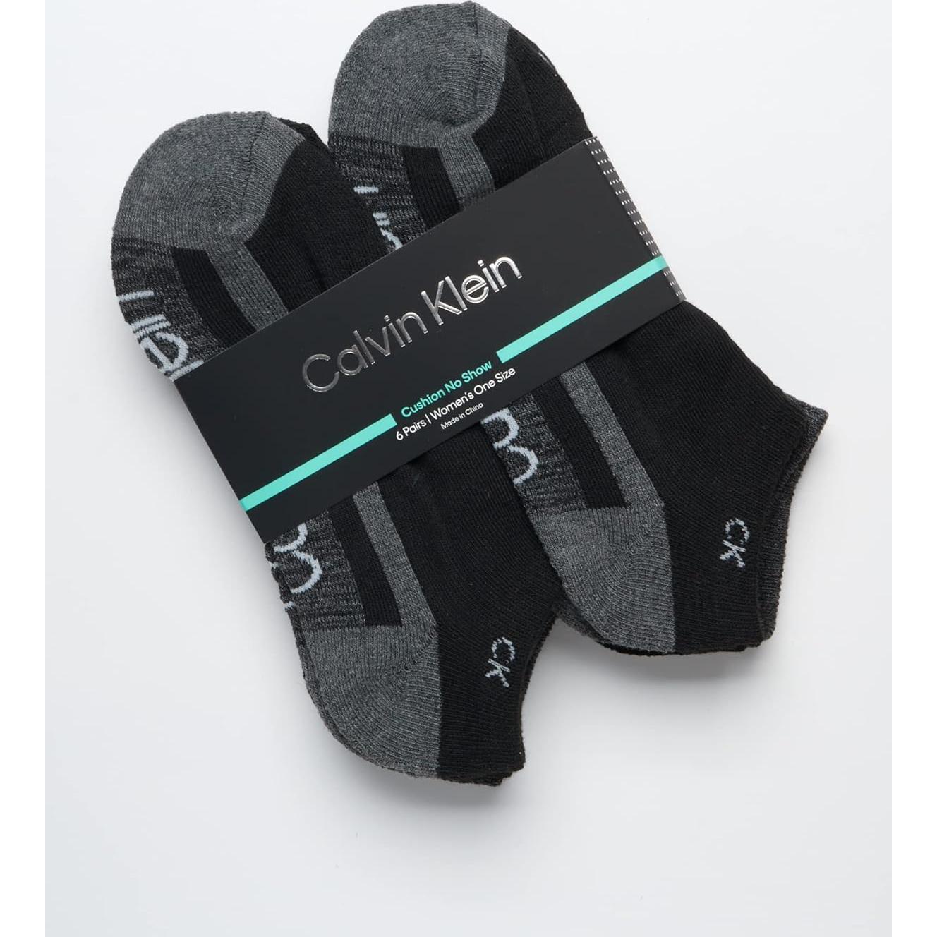 Calcetines bajos Calvin Klein 6 pares para mujer 4-10