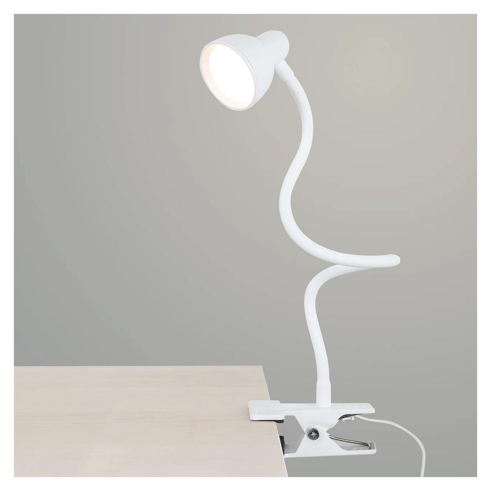 Lámpara de lectura USB LiFMIRA con clip, 3 modos y 10 niveles de brillo