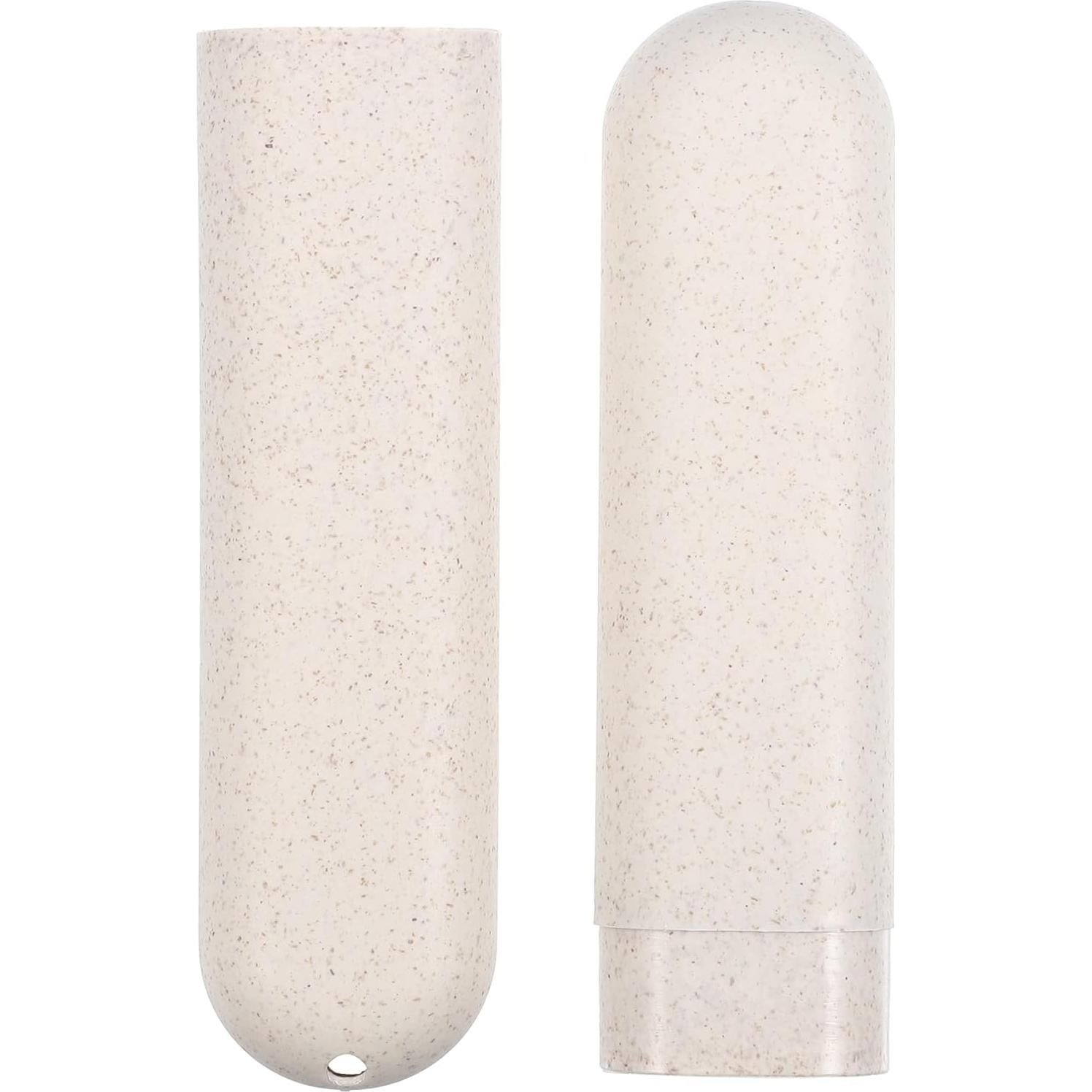 Estuche para Cepillo de Dientes VOCOSTE Beige 20.5x3.1x2.1 cm