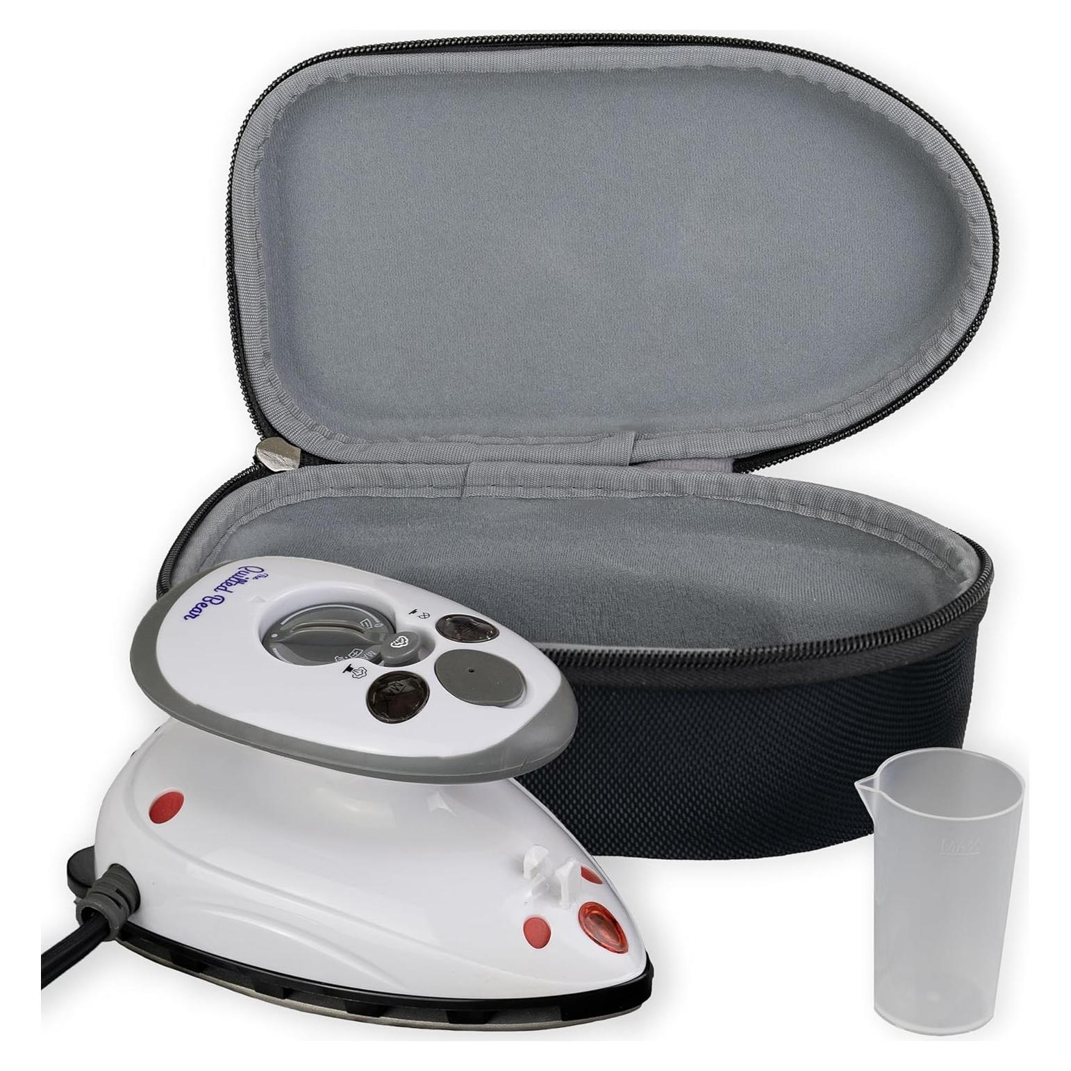 Mini Plancha de Vapor El Oso Acolchado Negra 0.49kg 22x13.5cm