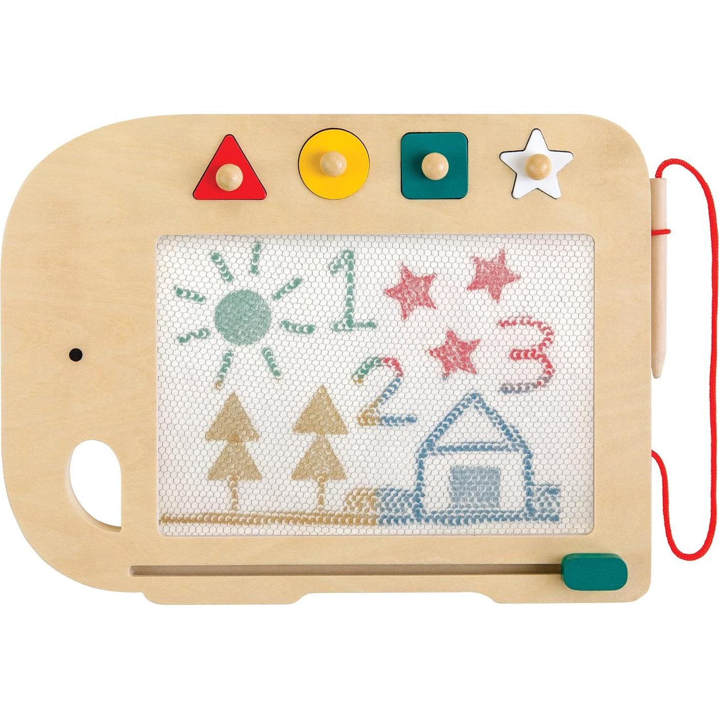 Tablero Mágico Elefante Petit Collage 40x28 cm para Niños