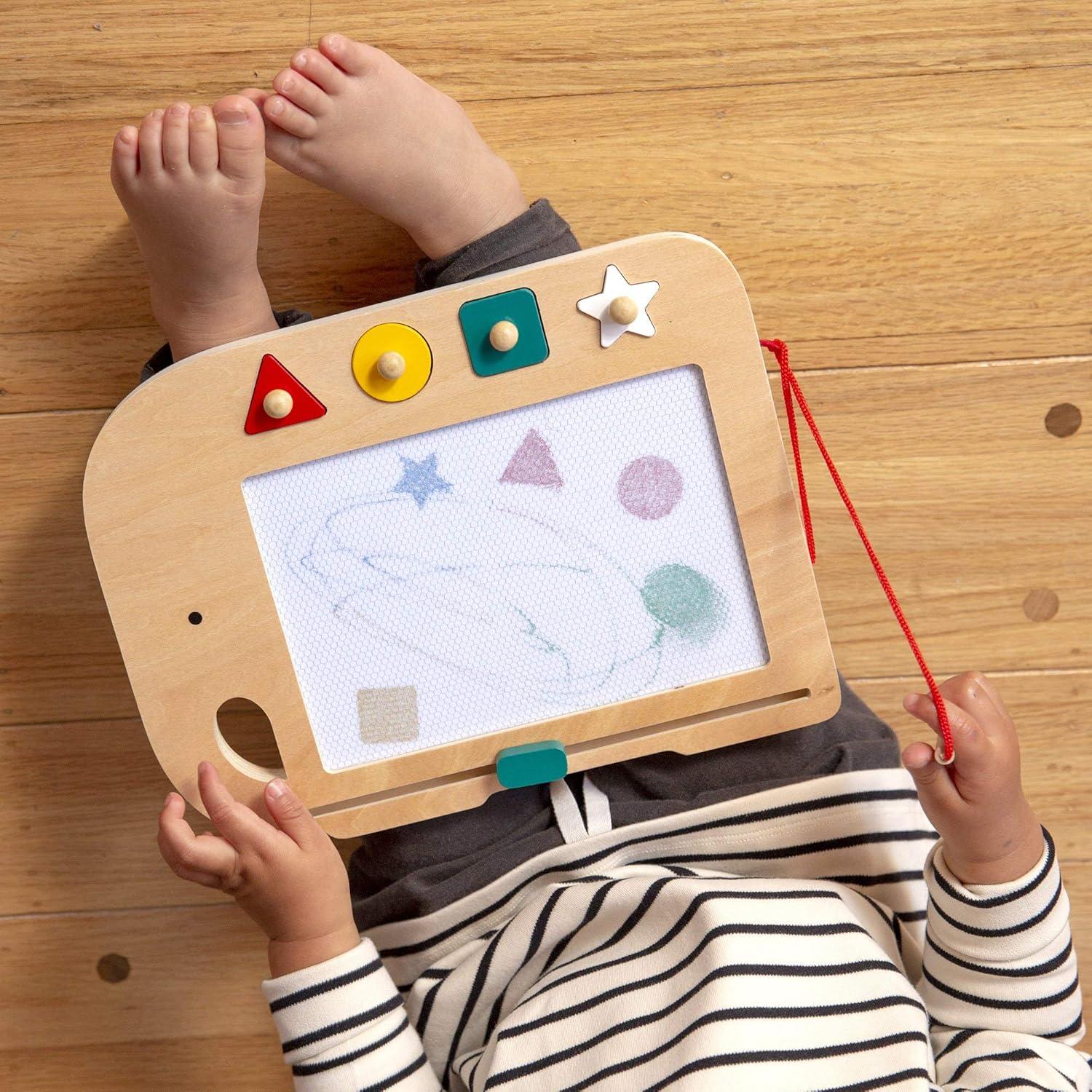 Tablero Mágico Elefante Petit Collage 40x28 cm para Niños