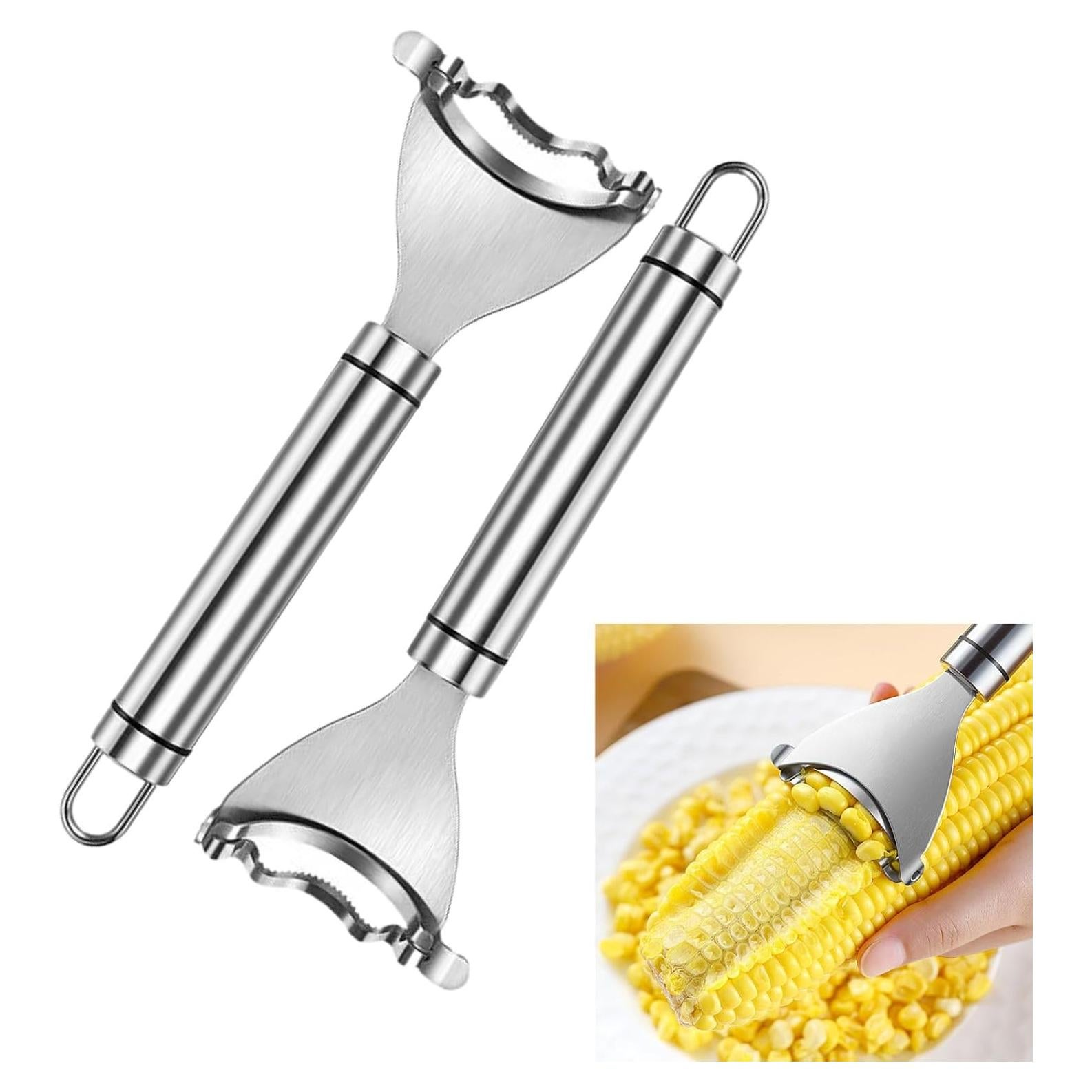 Cortador Desgranador de Maíz CROOT Acero Inoxidable 2PCS