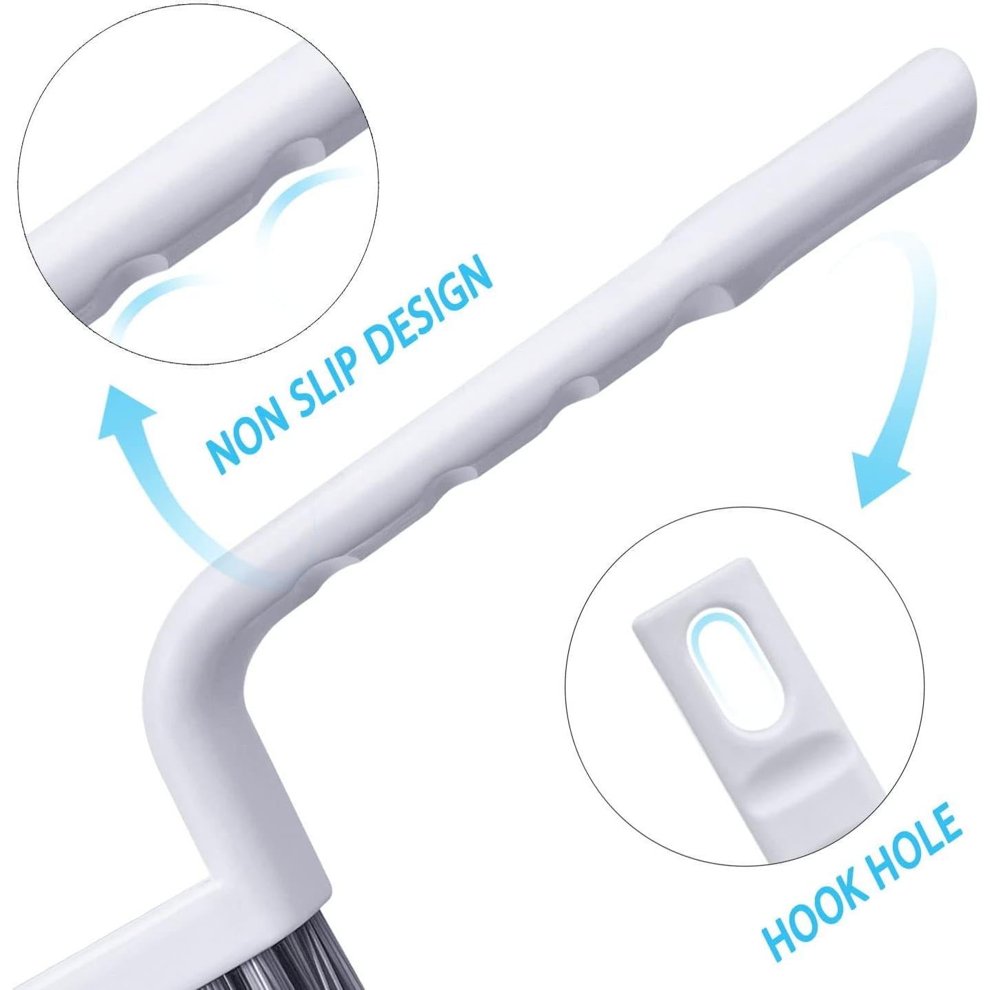 Cepillo Limpiador de Juntas Lumkew 2 Piezas Ergonómico