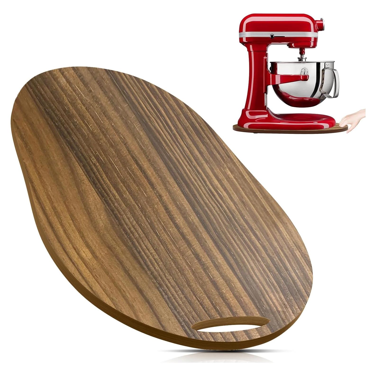 Alfombrilla deslizante Kitchen Aid 5-8Qt de madera pino