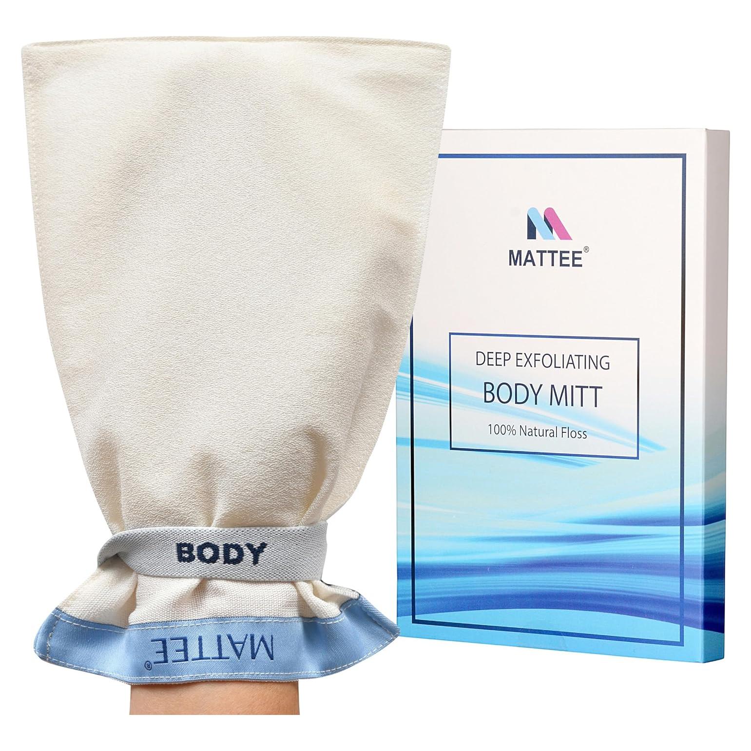 Guante Exfoliante Coreano MATTEE 100% Natural 1 pieza