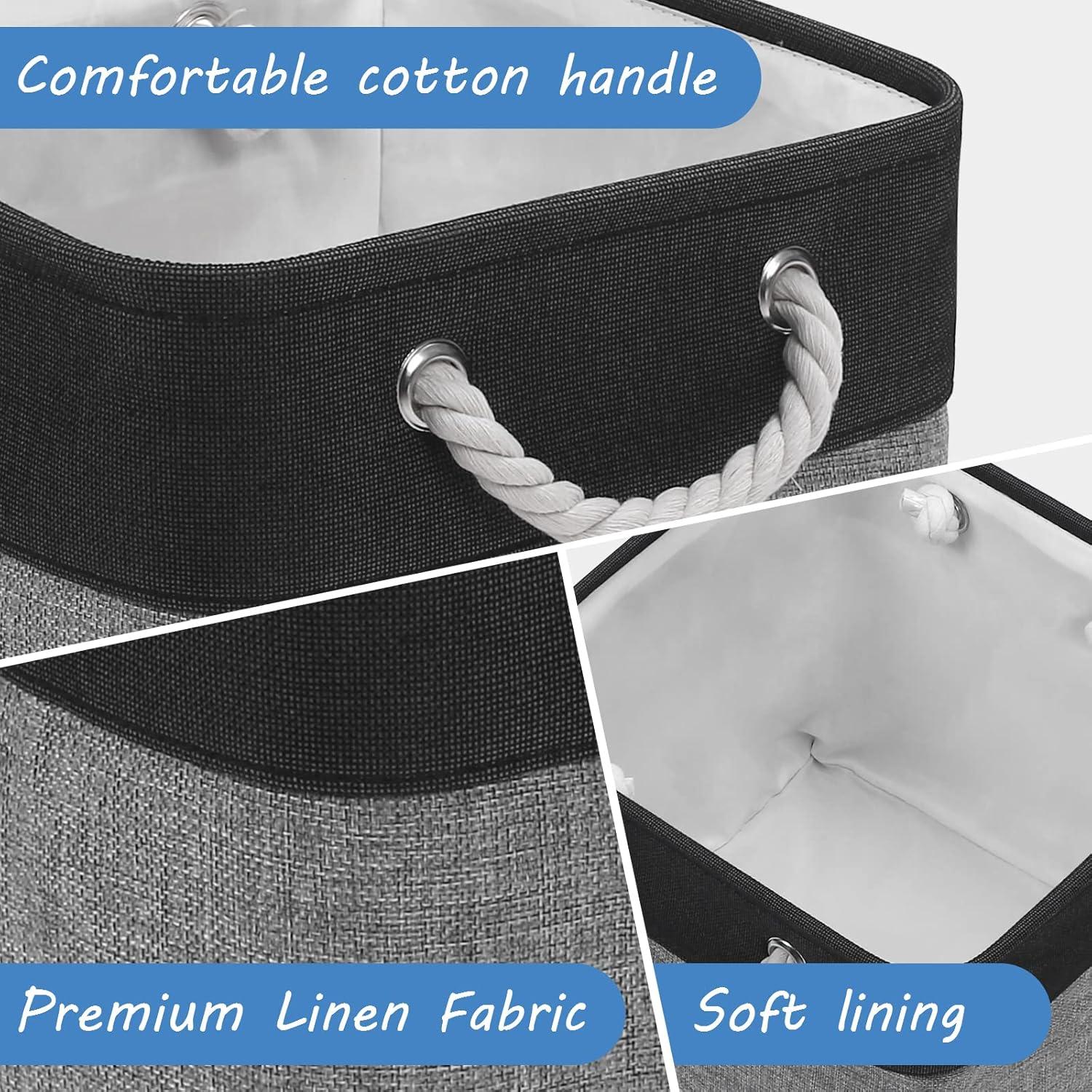 Cesta de Almacenamiento Plegable FinishingBo 6 Piezas 27.94 cm