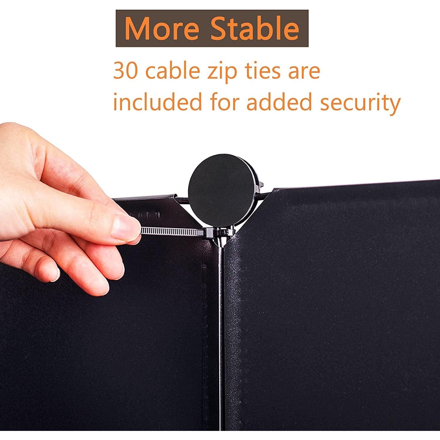 Organizador de Closet HOMIDEC 12 Cubos Negro 30x30cm